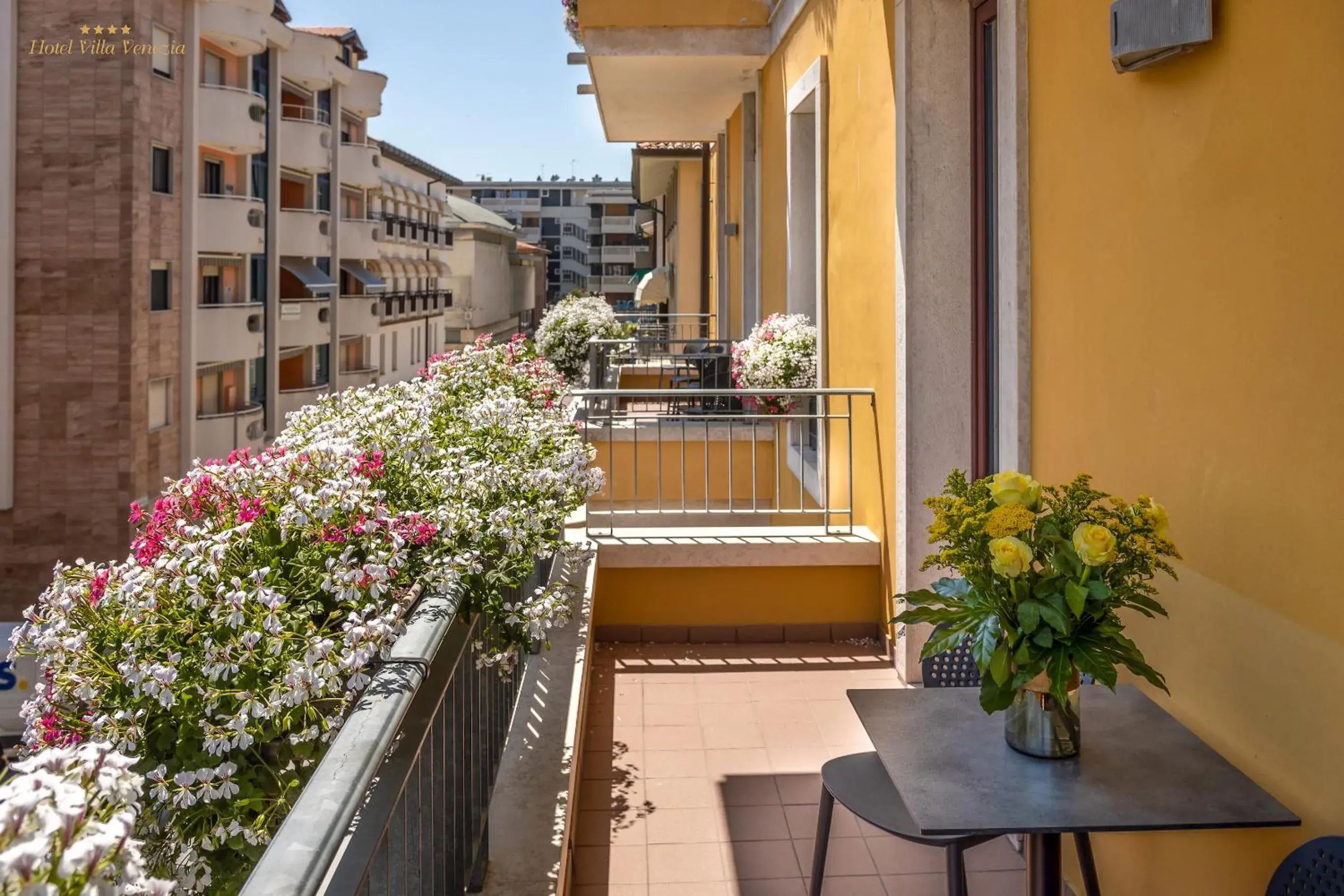 Balcony/Terrace in Hotel Villa Venezia