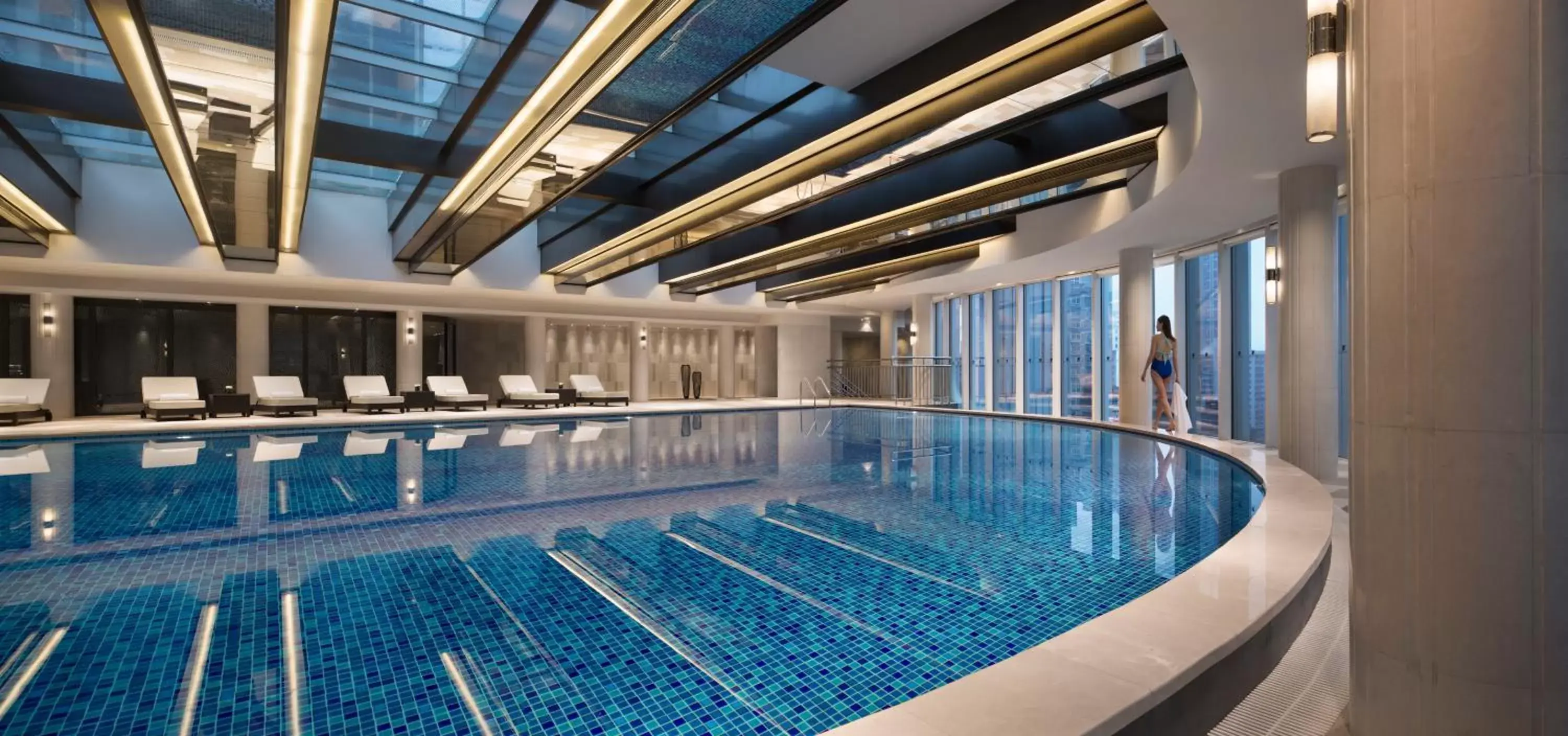 Pool view, Swimming Pool in JW Marriott Hotel Chongqing