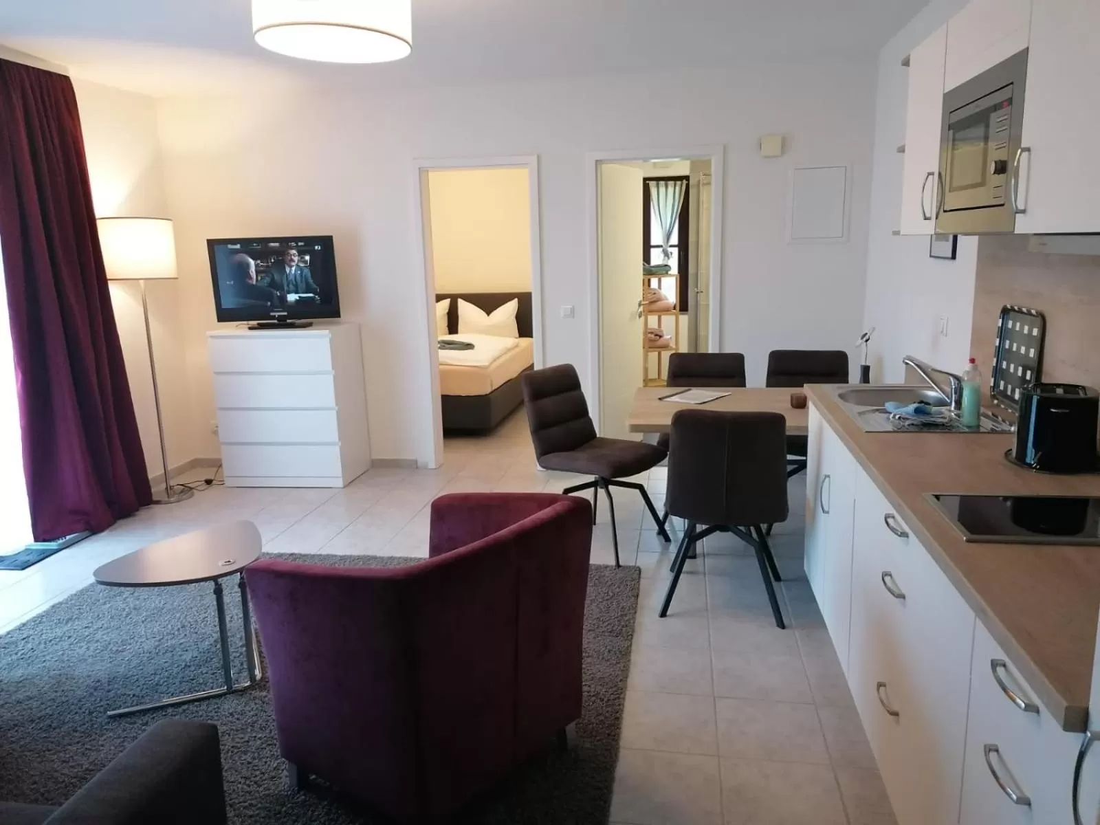 Living room in Mare Balticum Urlaub auf Rügen