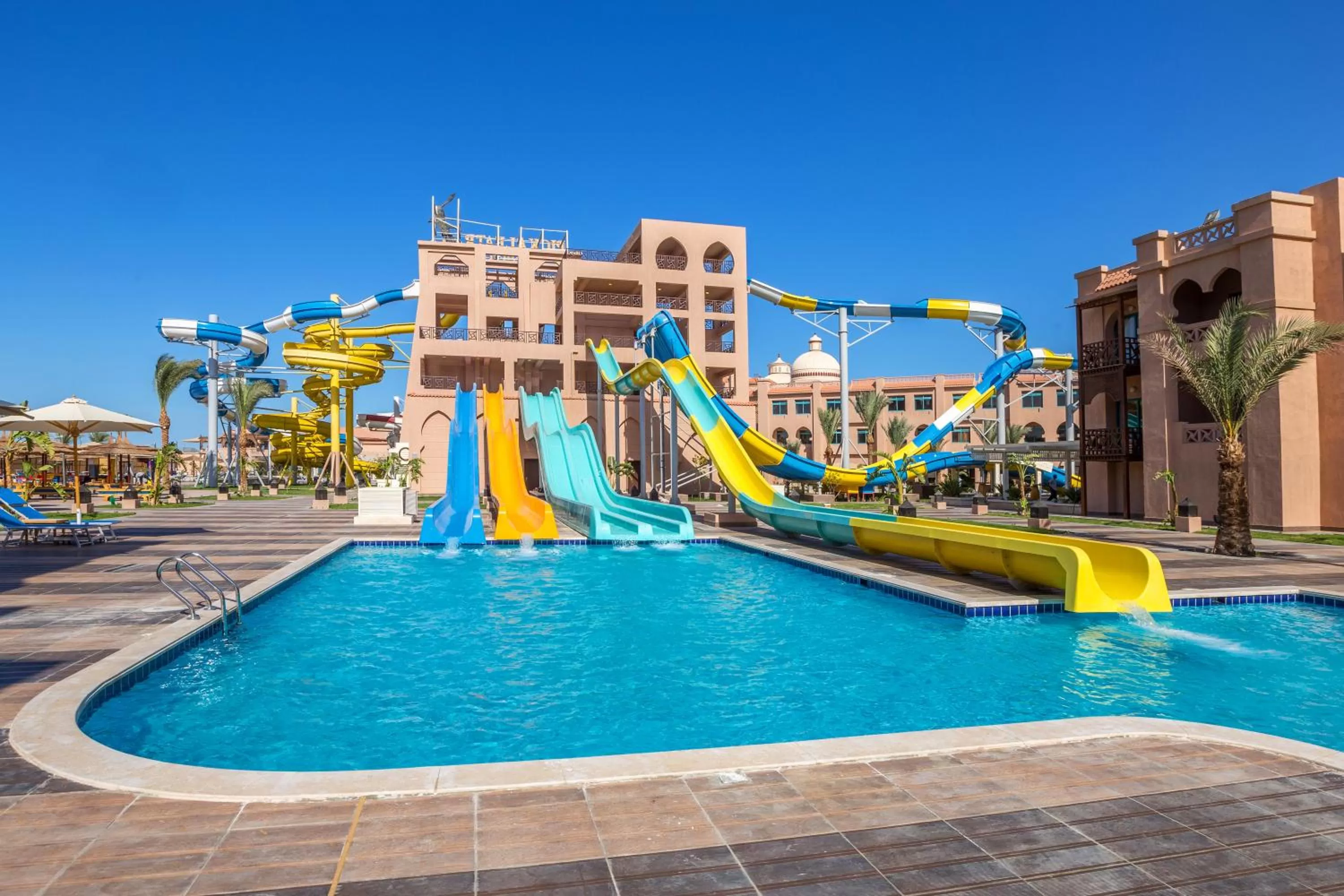 Aqua park in Pickalbatros Aqua Park Resort - Hurghada