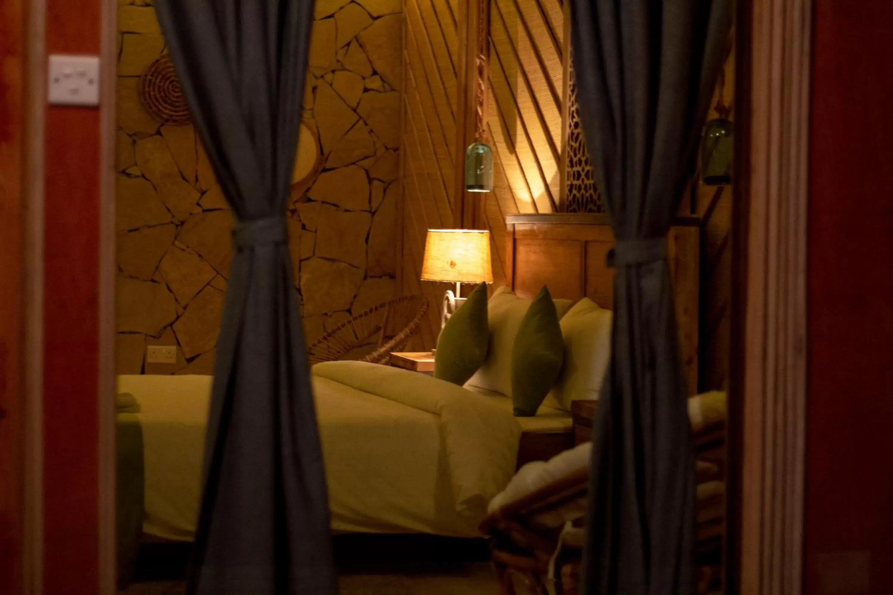 Bedroom, Seating Area in SAMA Ras Al Jinz Resort