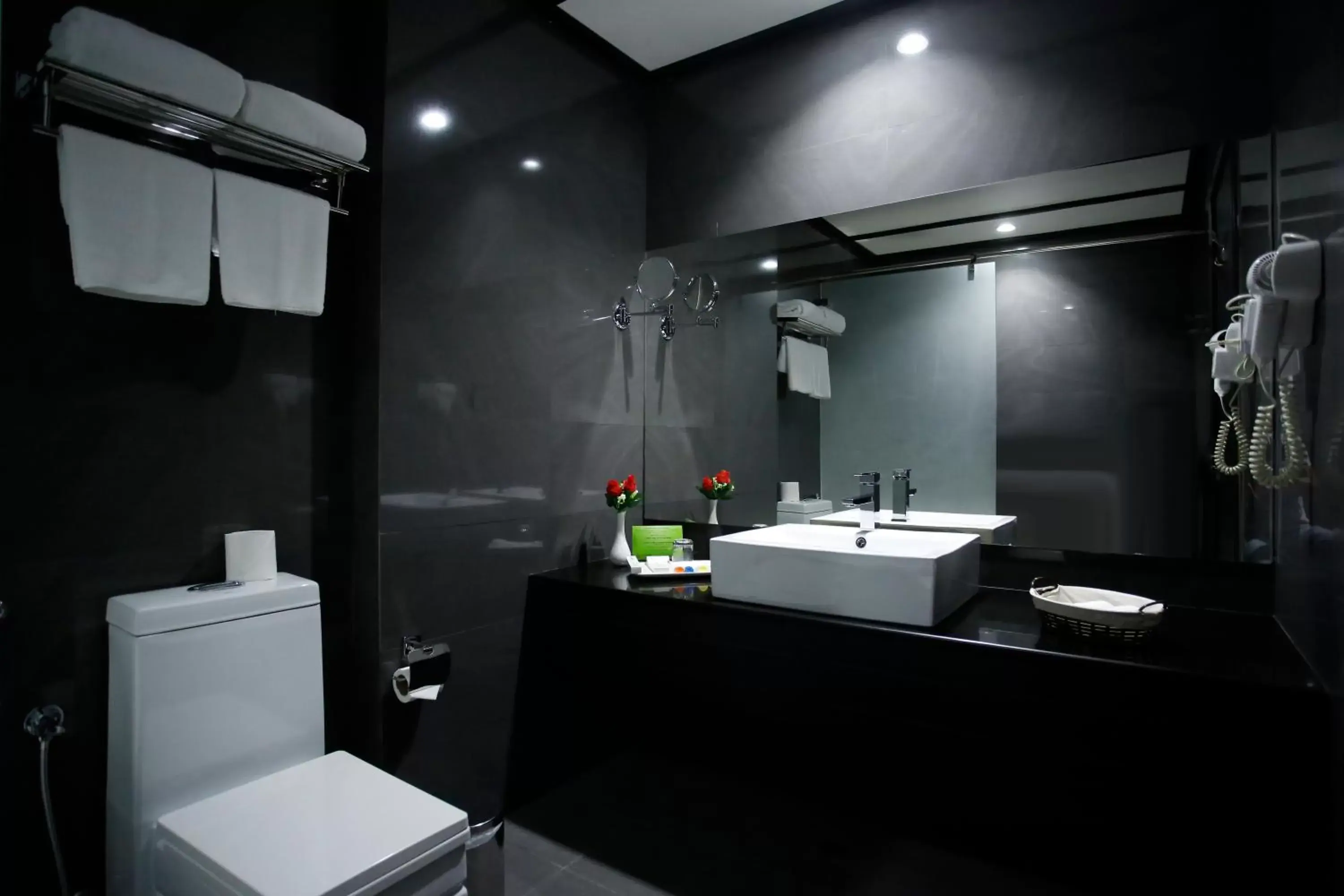 Bathroom in Crystal Palace Hotel Bathroom in Crystal Palace Hotel