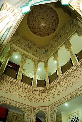 Decorative detail in Rani Mahal Hotel