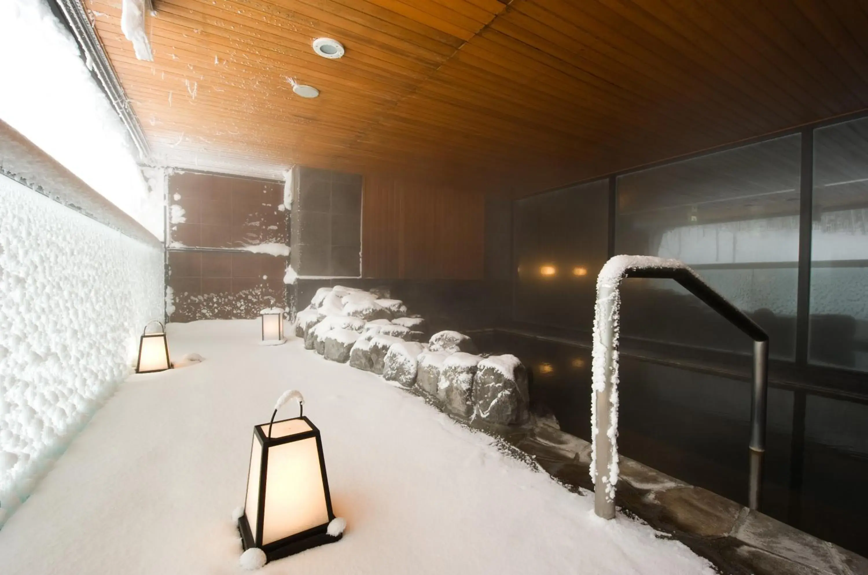 Hot Spring Bath in One Niseko Resort Towers