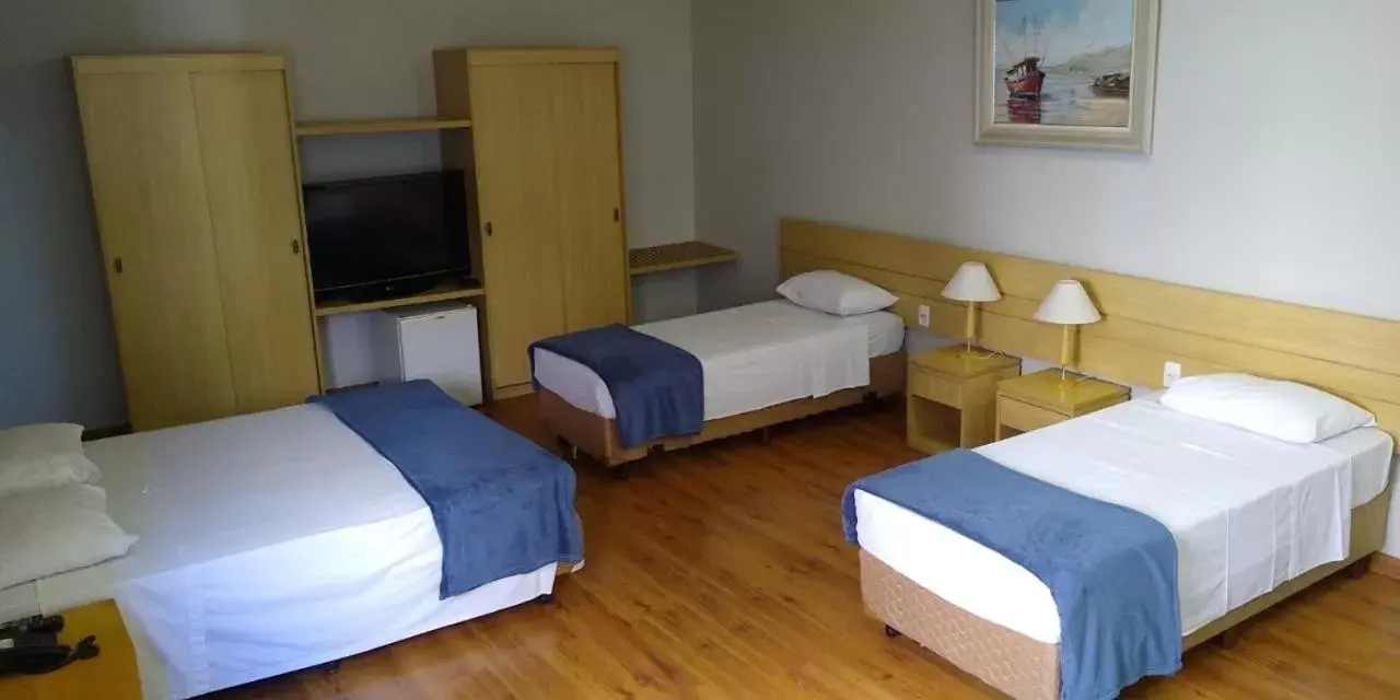 Bed in Hotel Marbor