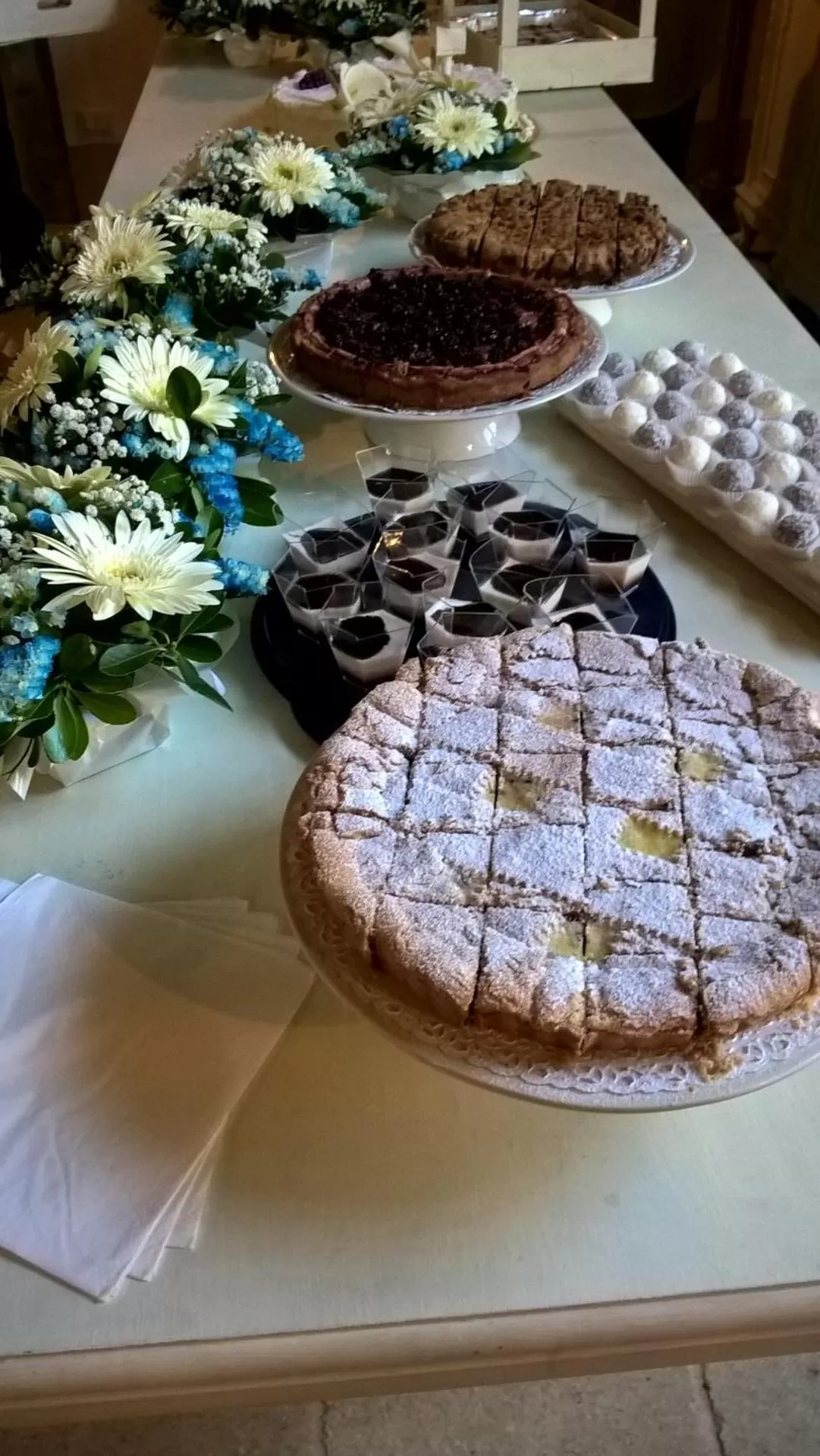 Continental breakfast in Antica Taverna del Principe