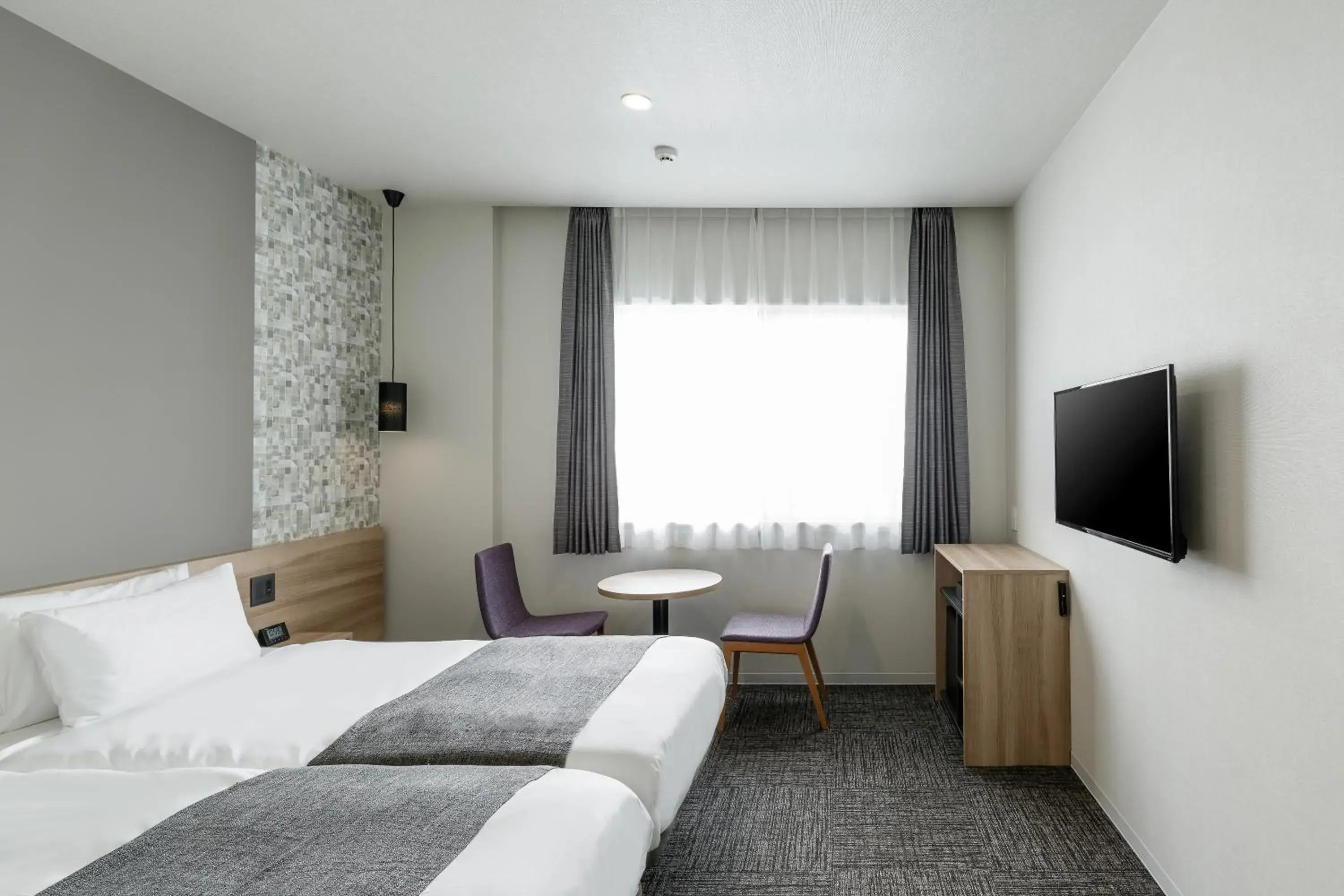 Photo of the whole room, TV/Entertainment Center in M's Hotel Kyoto Station Kasuga