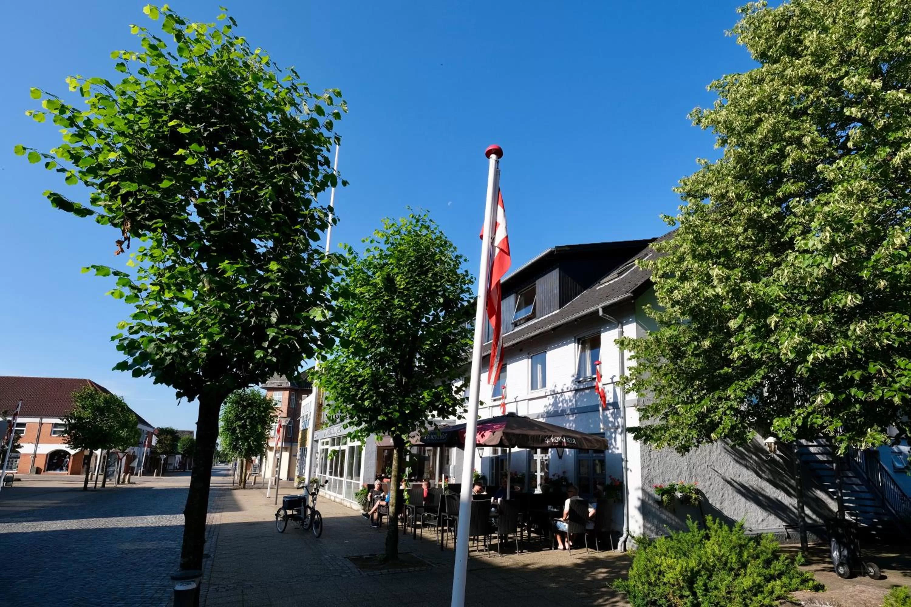 Property building in Hotel Vildbjerg