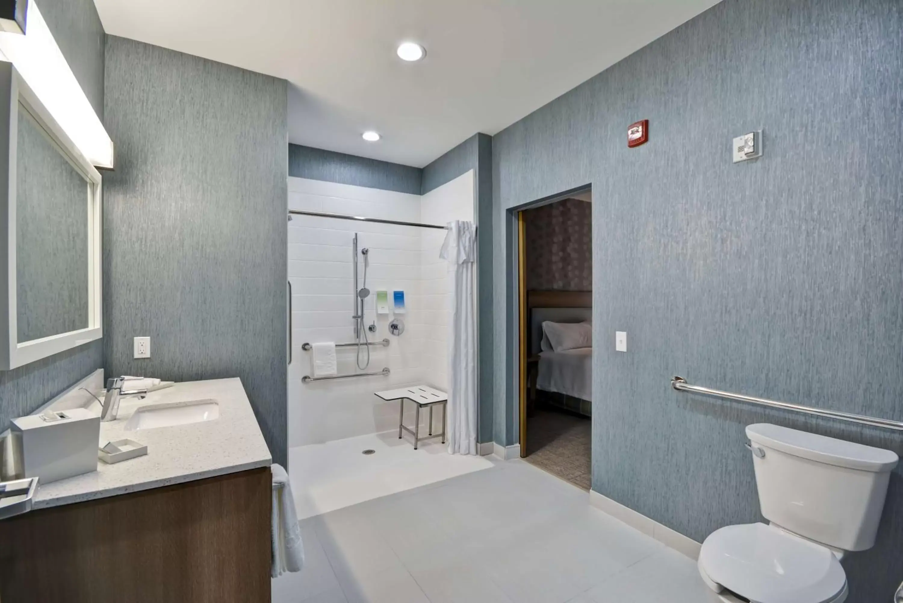 Bathroom in Home 2 Suites By Hilton Jackson