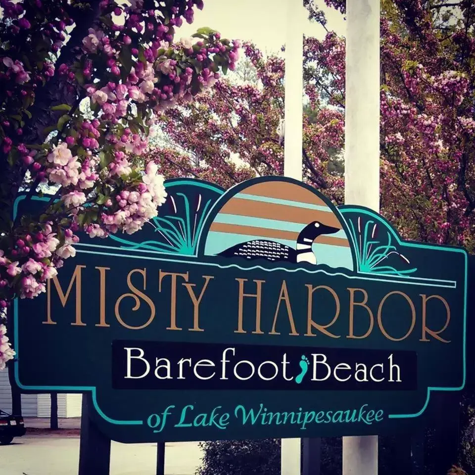 Property logo or sign in Misty Harbor Resort