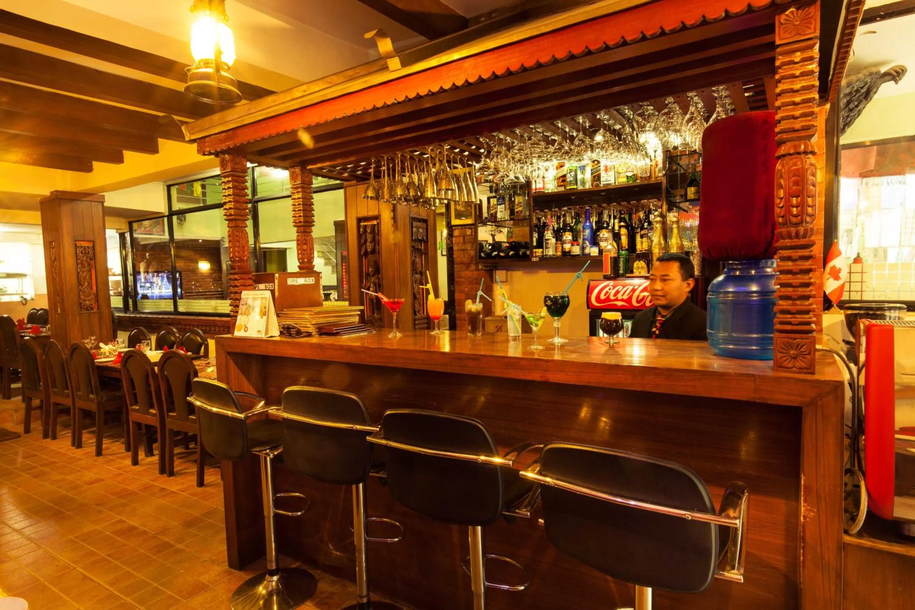 Restaurant/places to eat in Kathmandu Eco Hotel