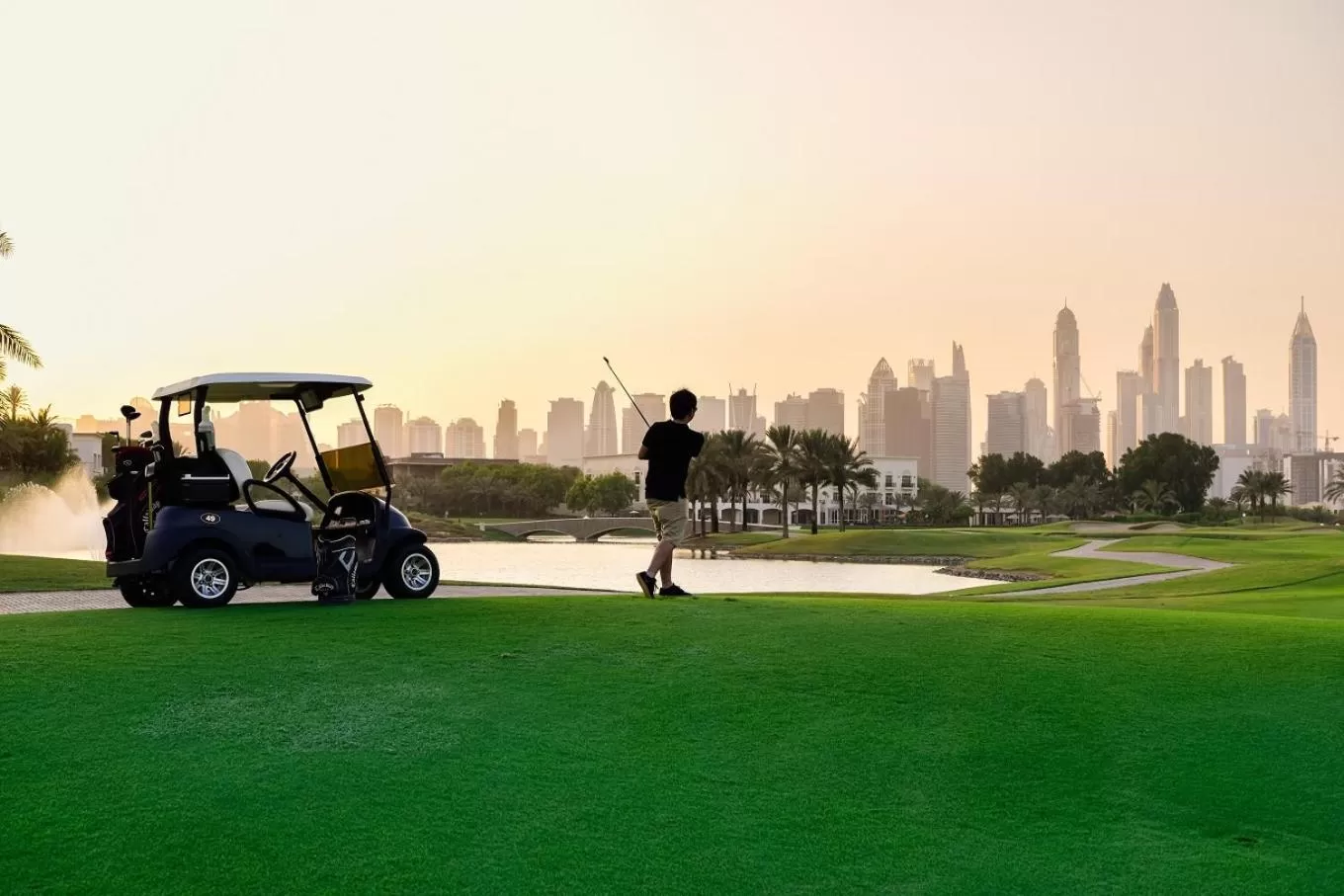Golfcourse in Address Montgomerie