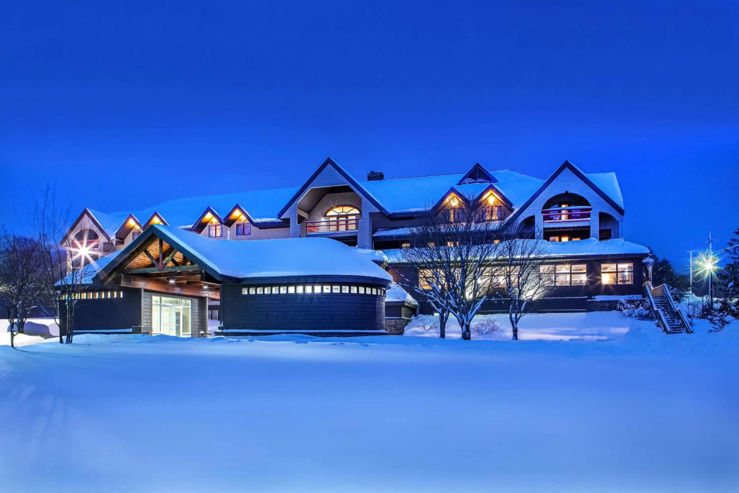 Property building, Winter in Killington Mountain Lodge, Tapestry Collection by Hilton