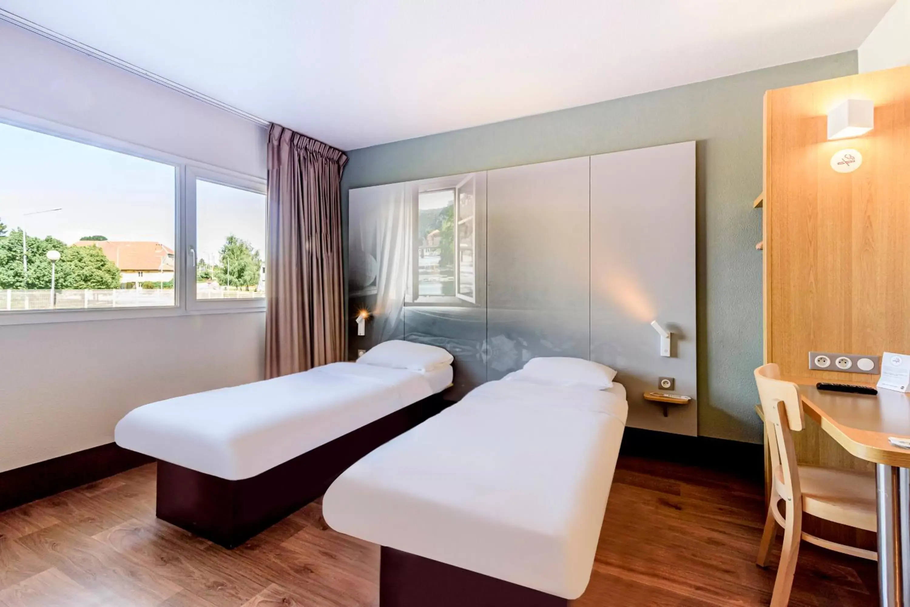 Bedroom, Bed in B&B HOTEL Besançon Chateaufarine