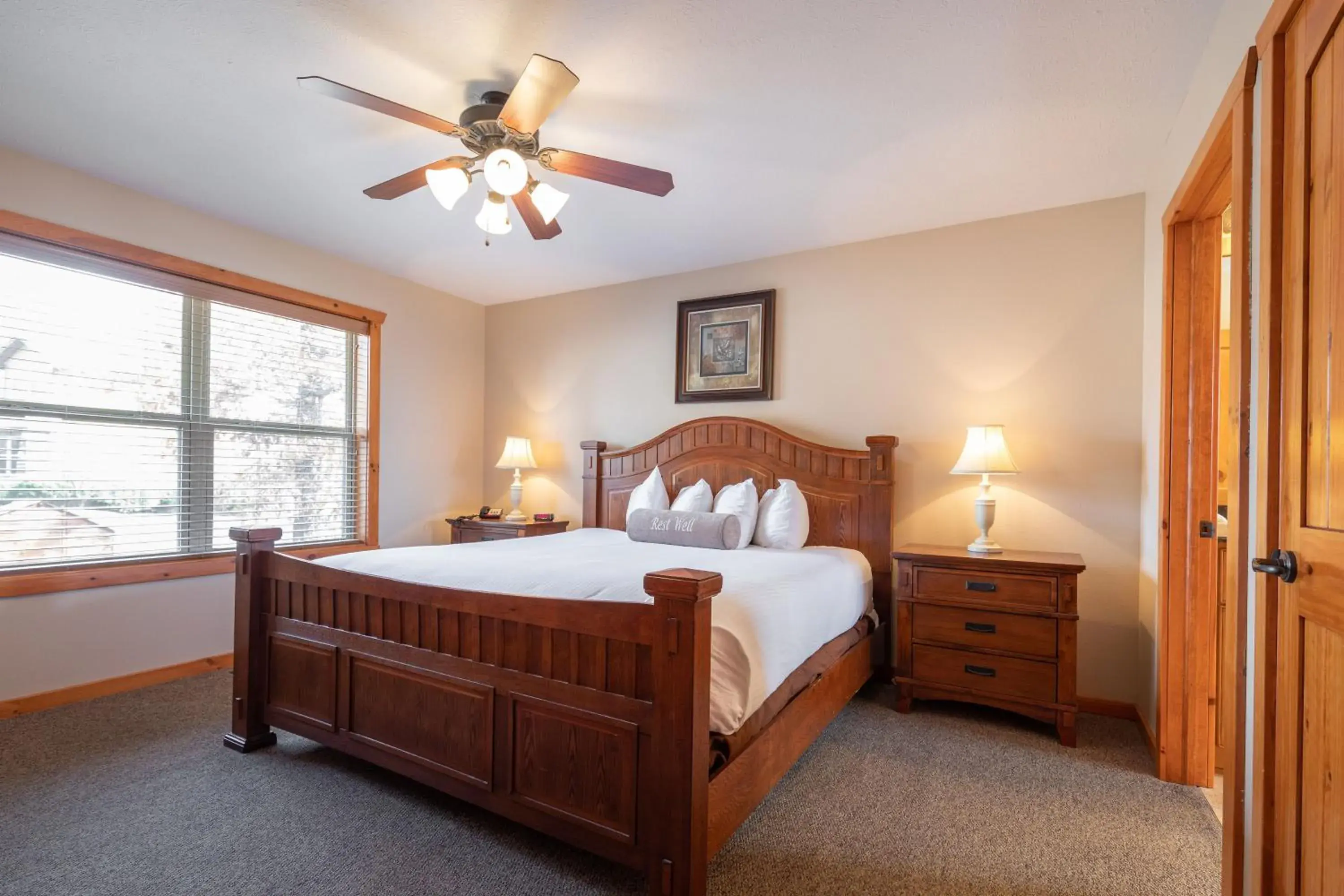 Bedroom, Bed in The Lodges at Table Rock by Capital Vacations