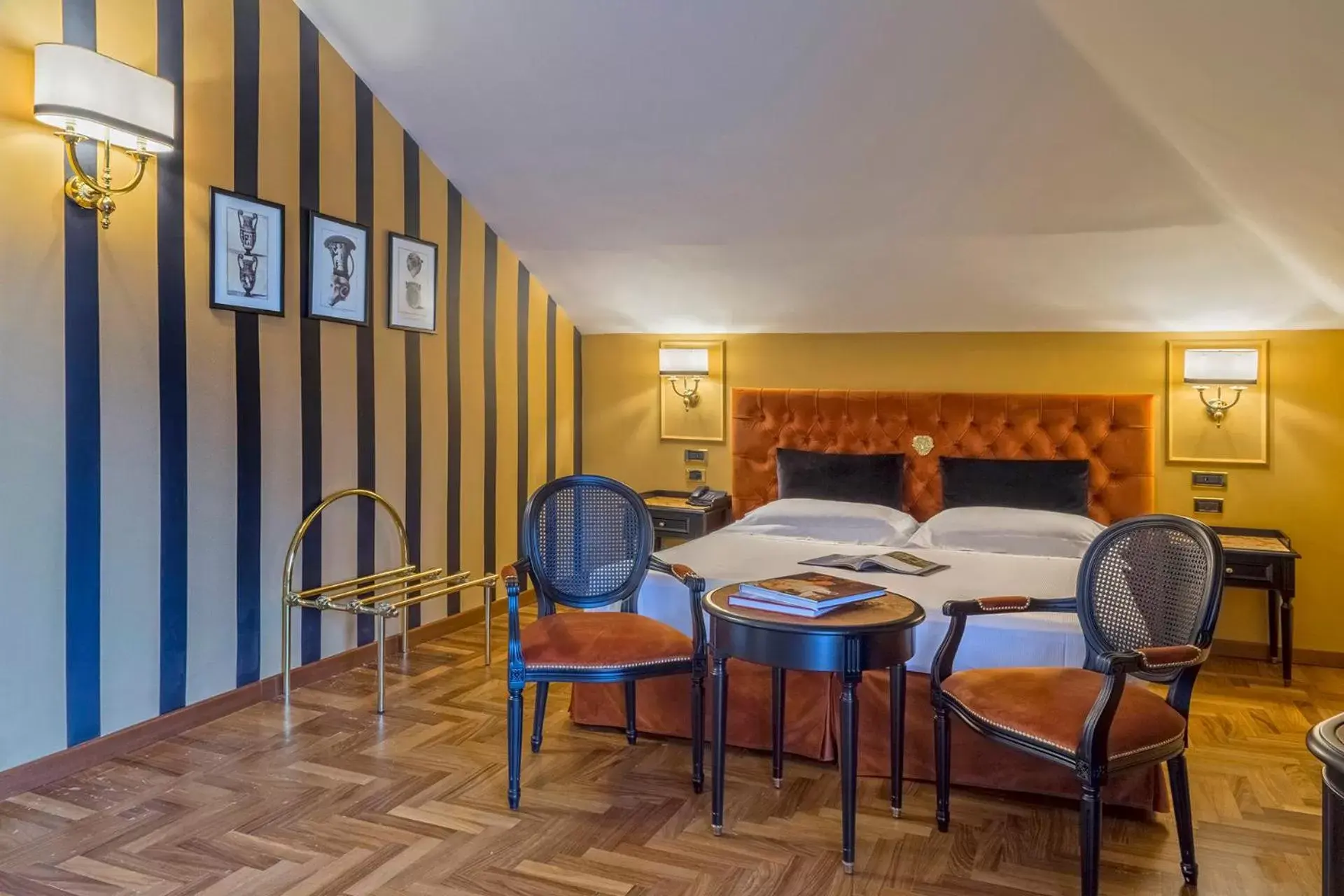Bedroom in Grand Hotel Villa Politi