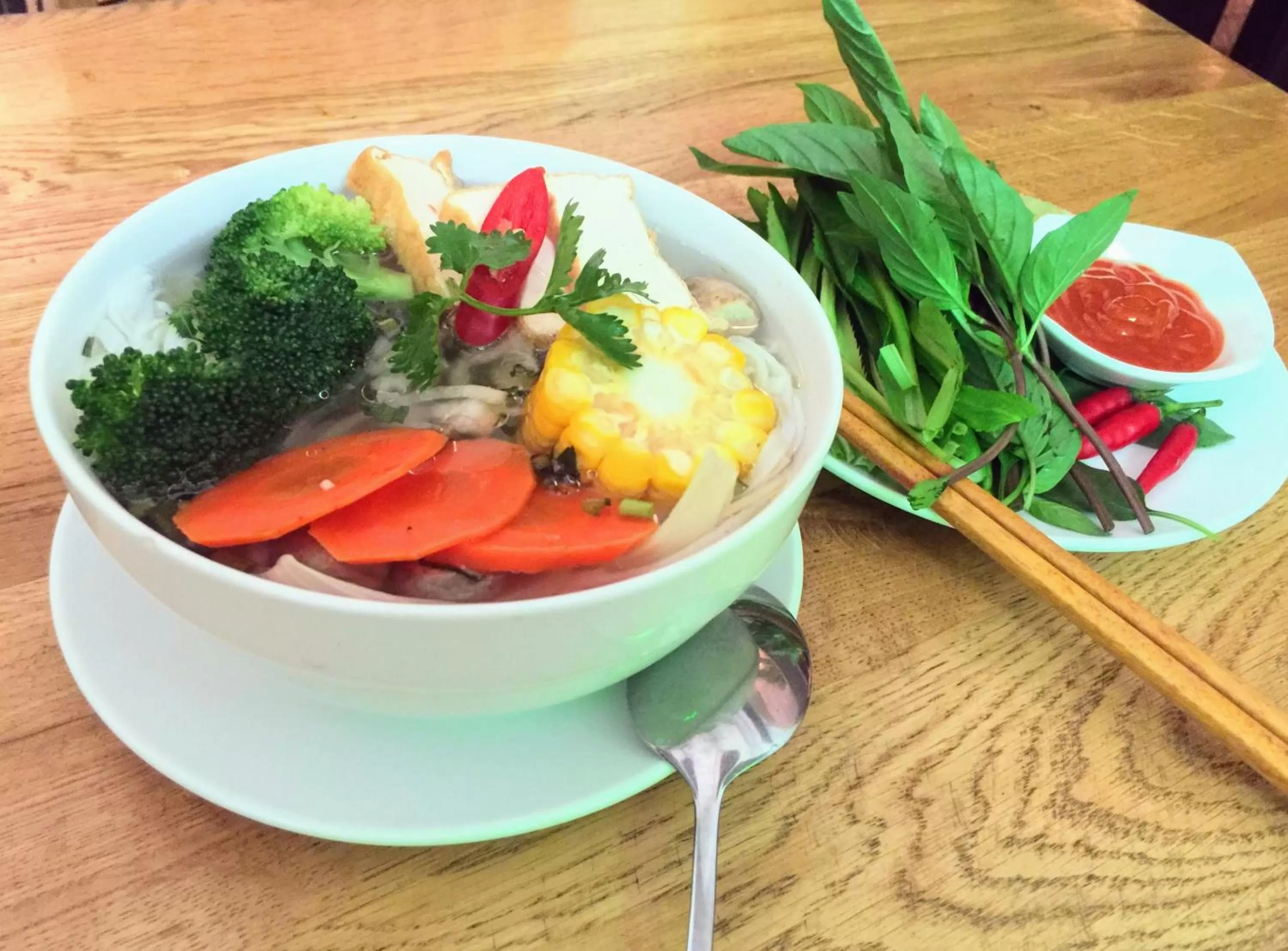 Breakfast in The 1- Tony saigon Hotel