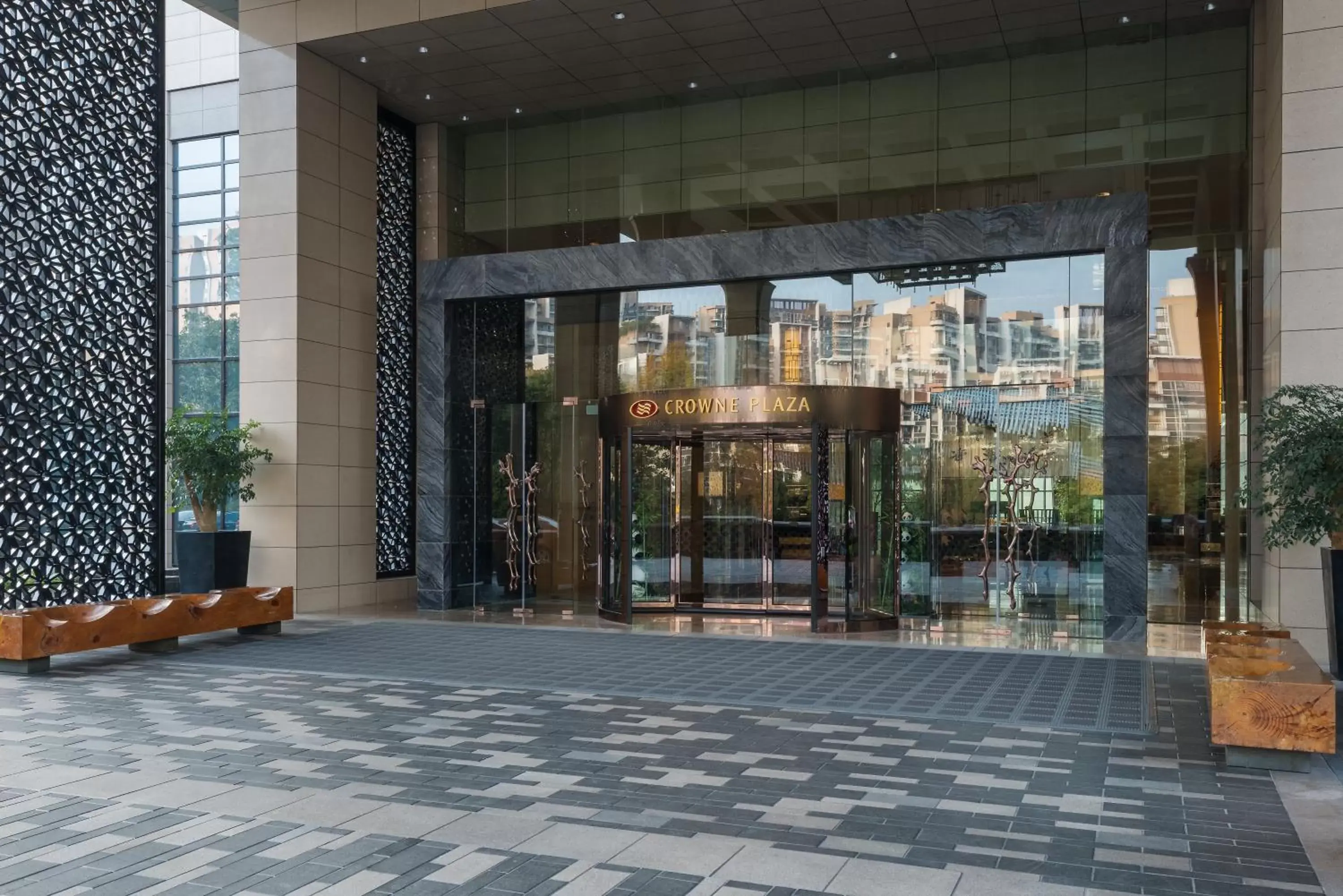 Property building, Facade/Entrance in Crowne Plaza Chengdu Panda Garden, an IHG Hotel