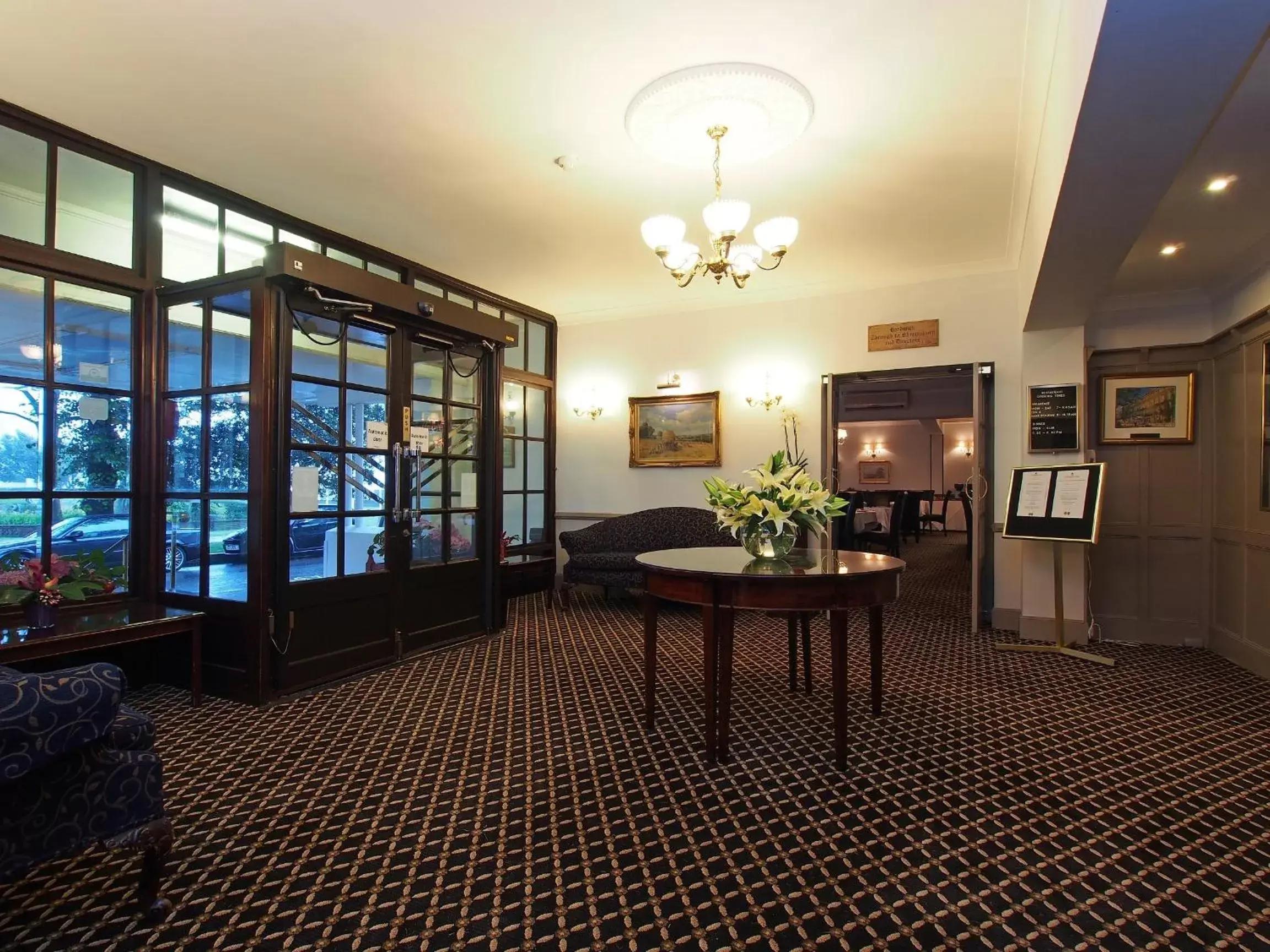 Lobby or reception in The Chatsworth Hotel