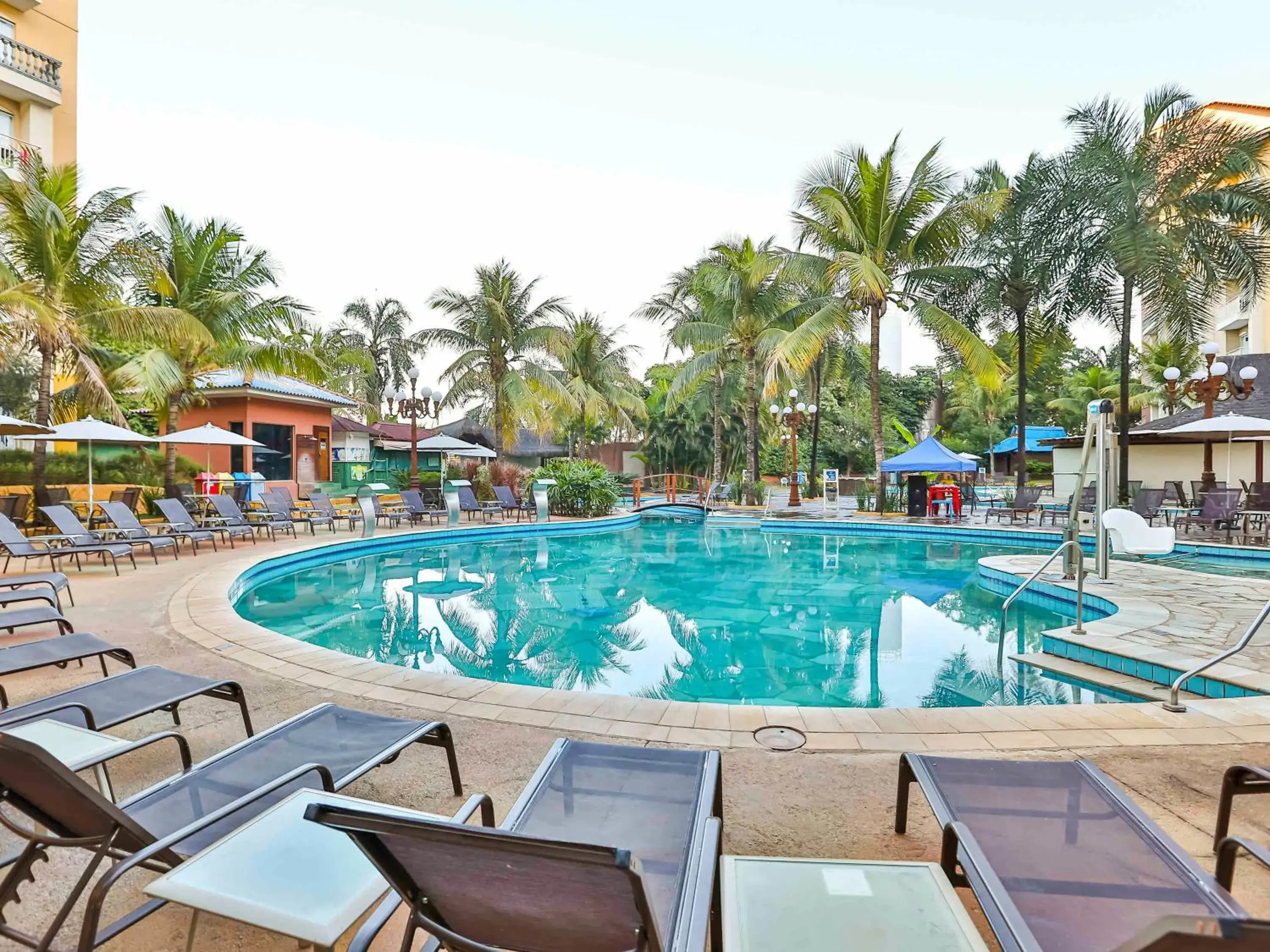 Pool view in Thermas de Olimpia Resorts by Mercure