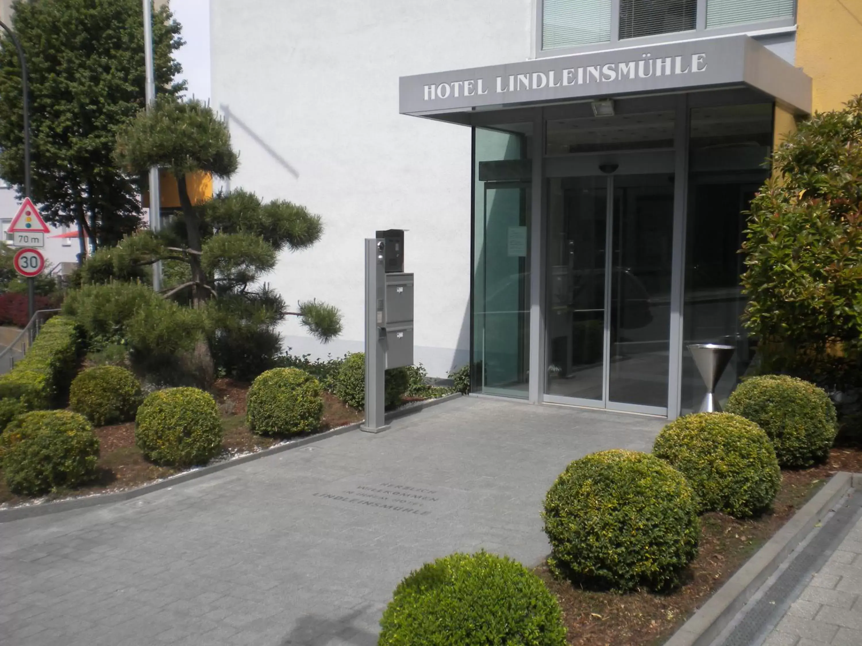 Facade/entrance in Hotel Lindleinsmühle