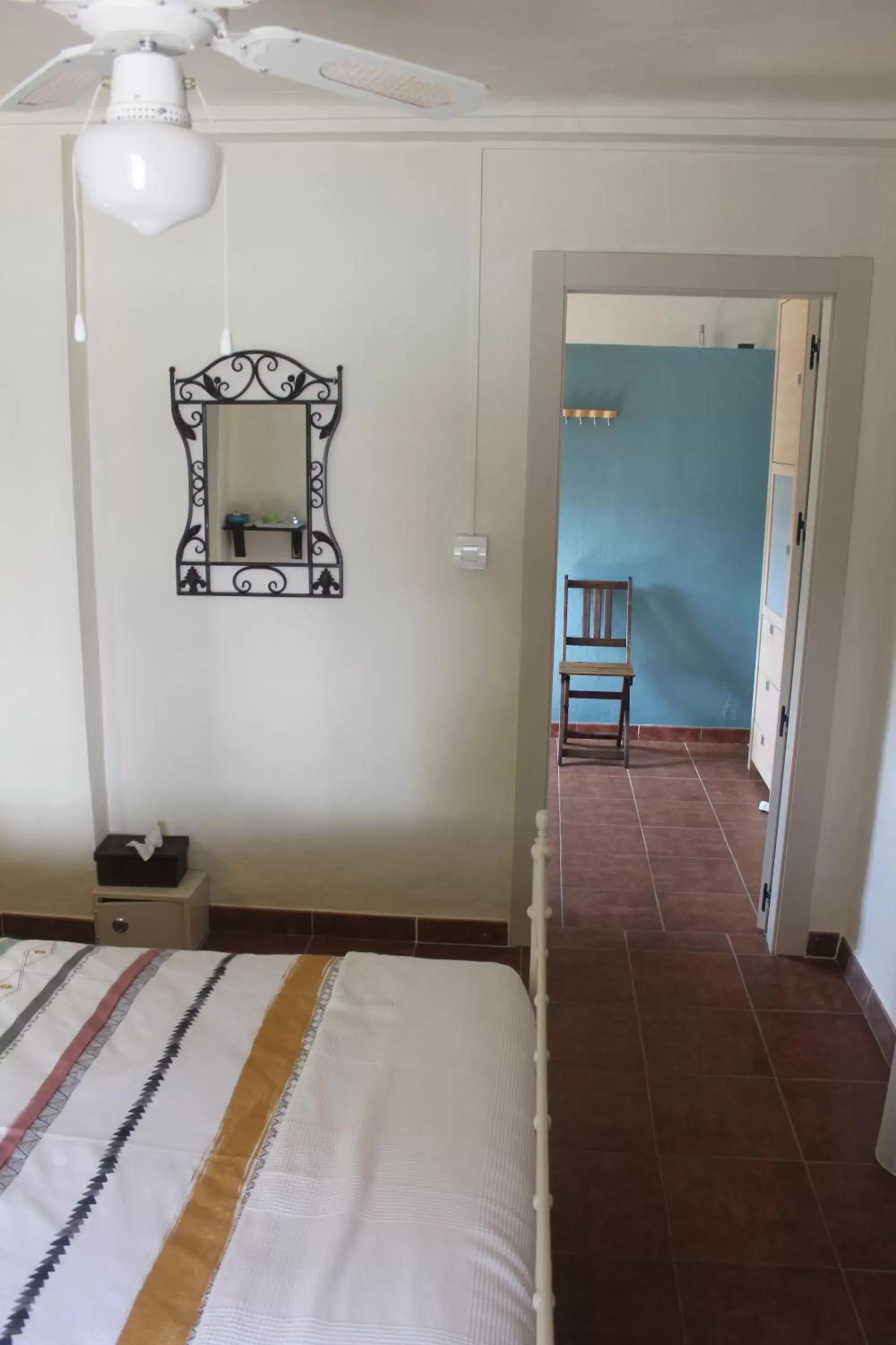 Bathroom, Bed in Casa La Nuez