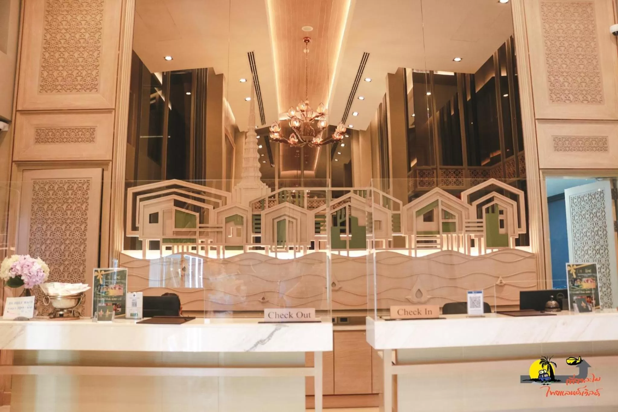 Lobby or reception in W1Bangkoknoi Hotel