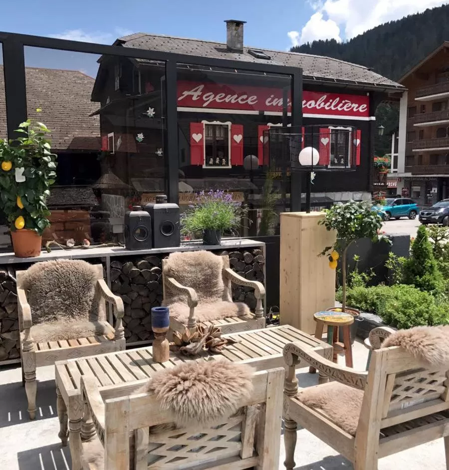 Patio in Boutique-Hôtel Chez Jan