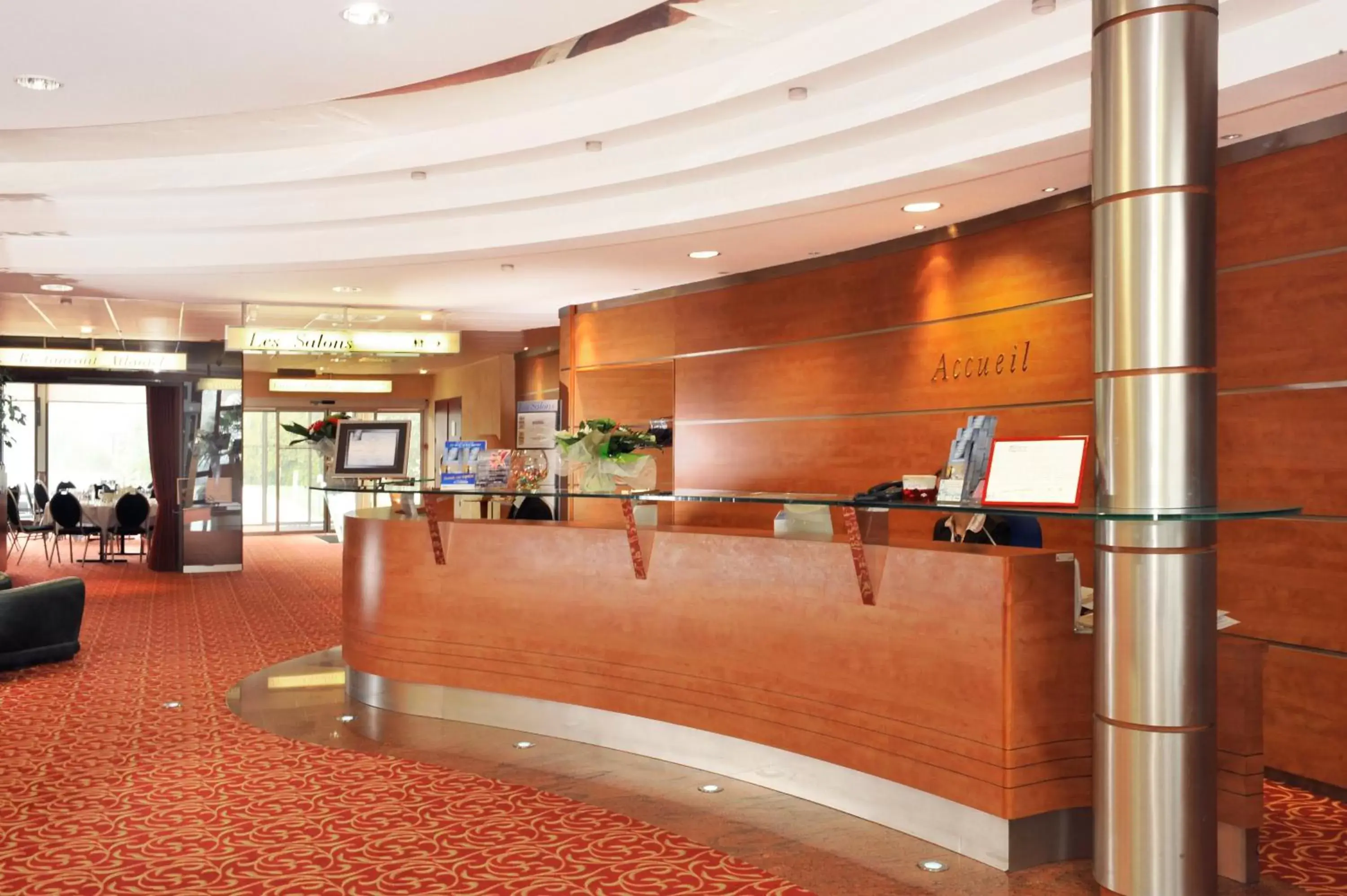 Lobby or reception, Lobby/Reception in Brit Hotel Nantes Vigneux - L'Atlantel