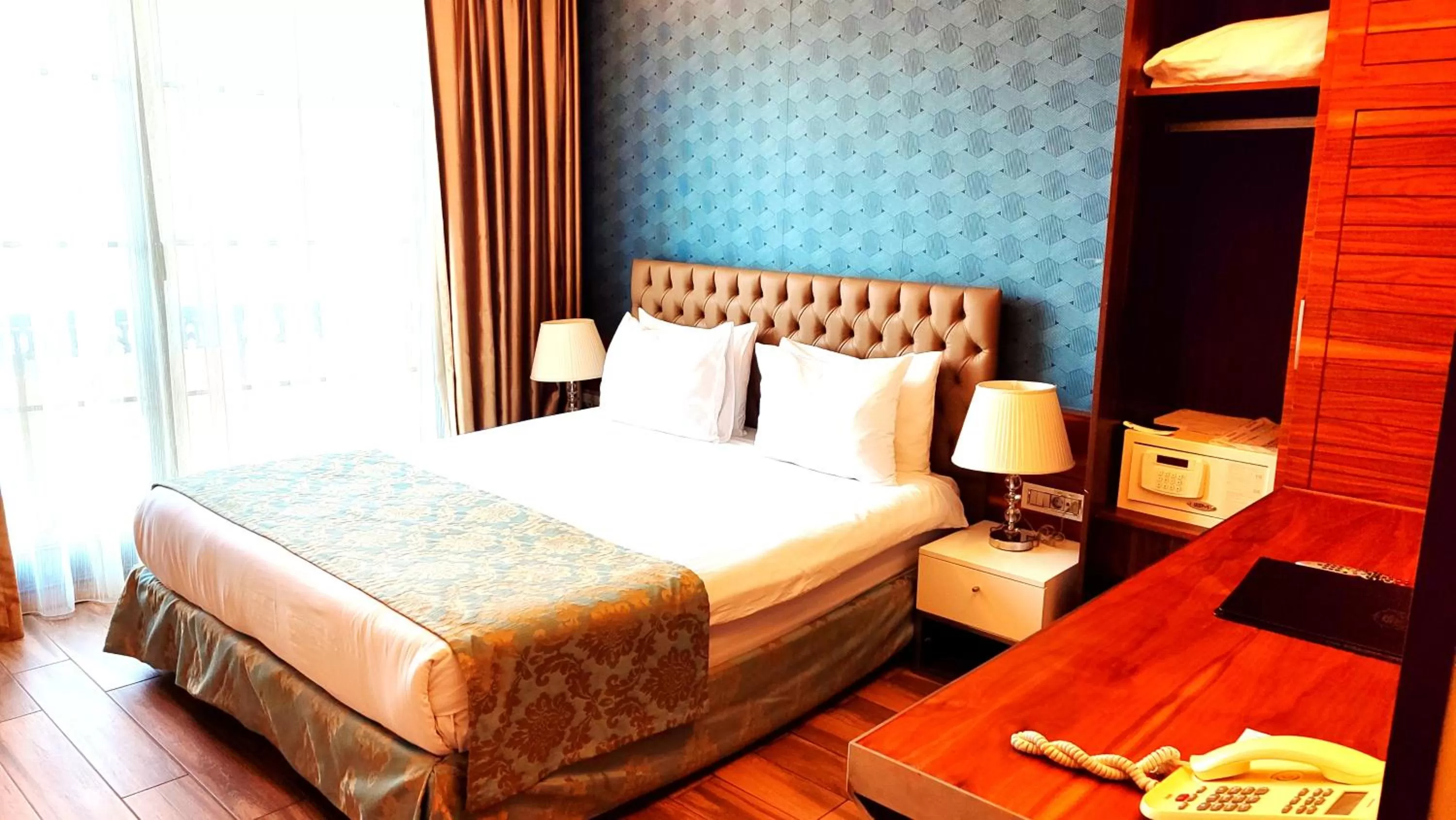 Bed in Old Port Hotel