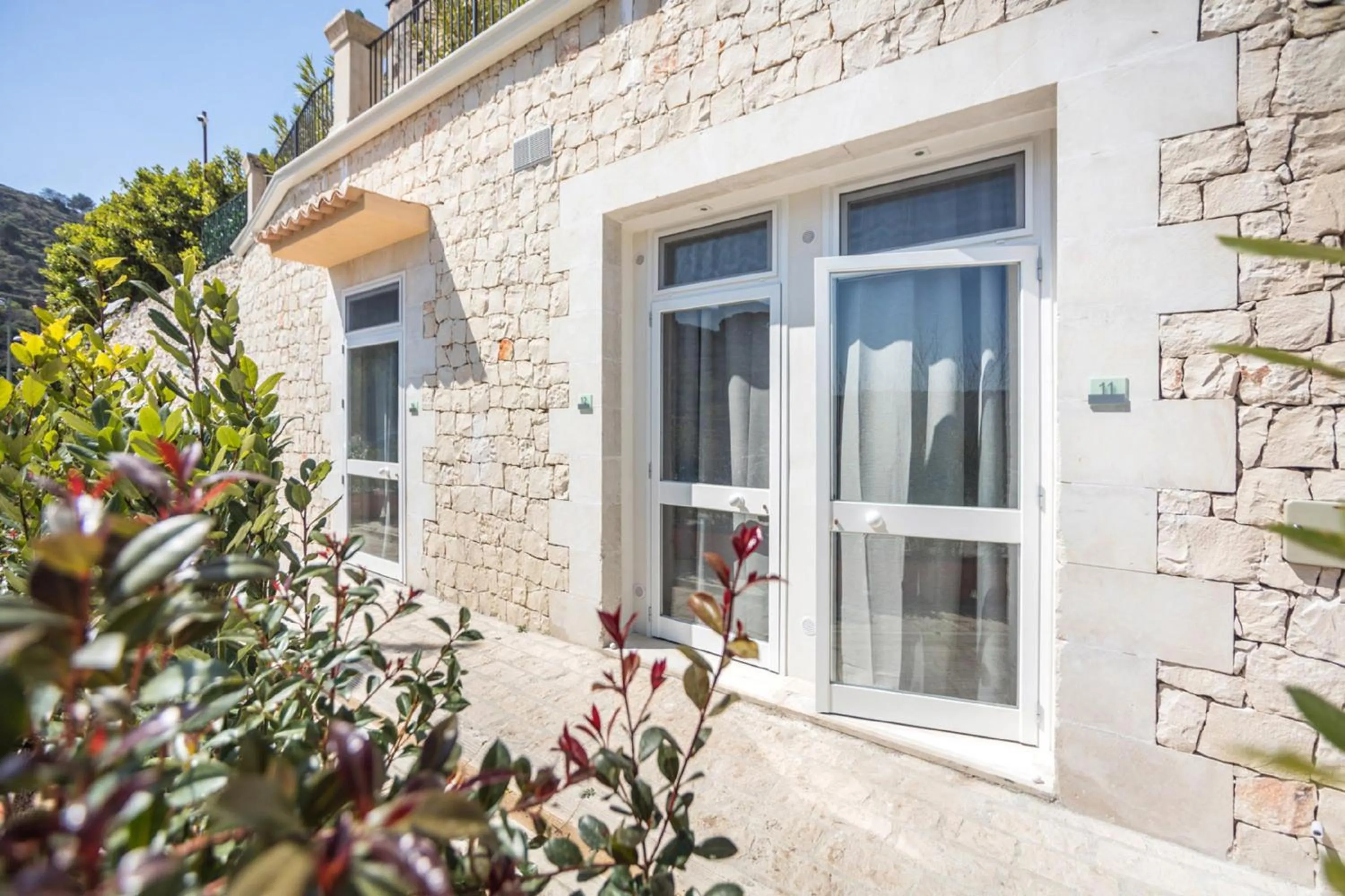 Street view in San Giorgio Palace Hotel Ragusa Ibla