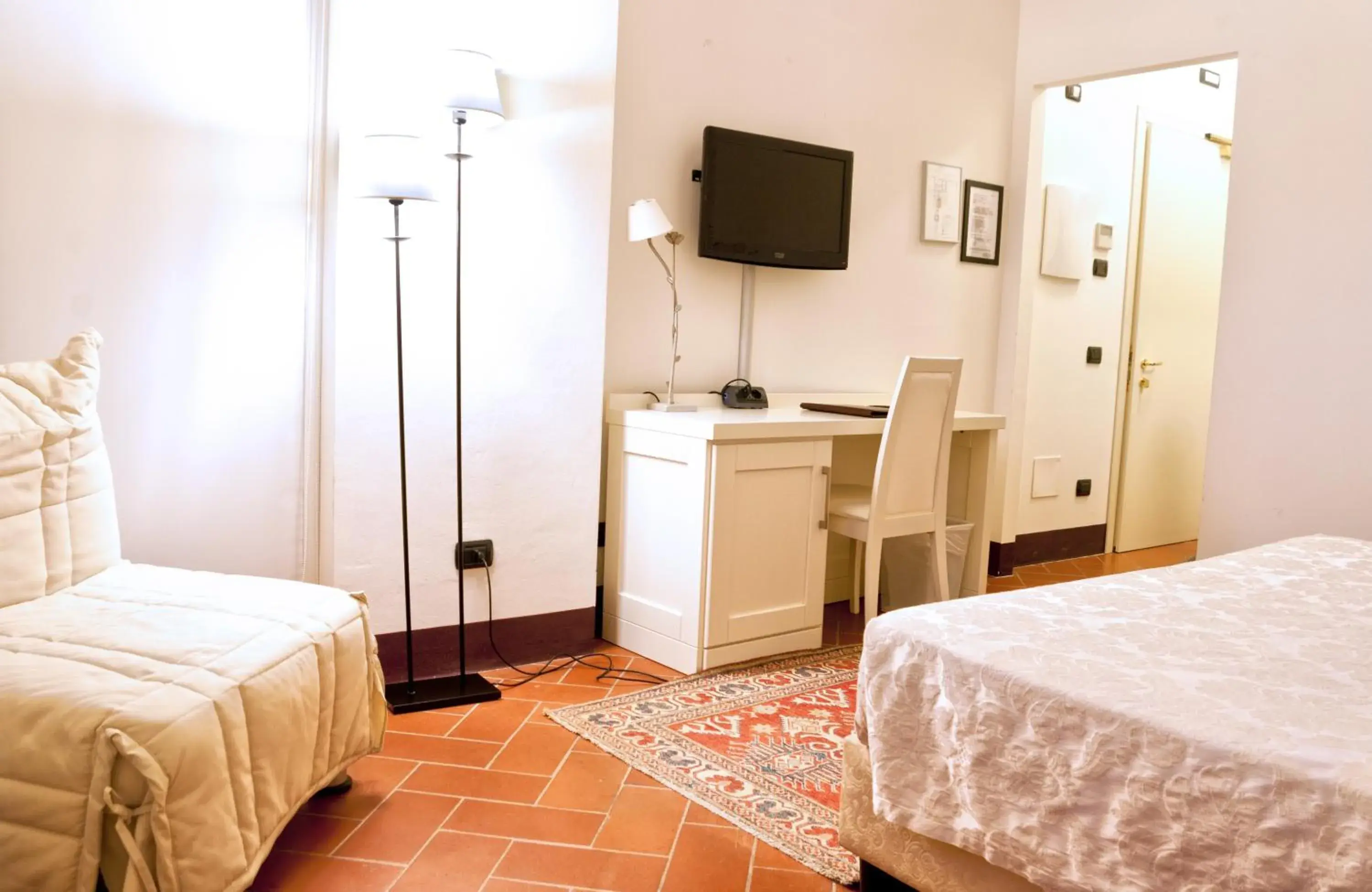 Bed in Hotel San Miniato