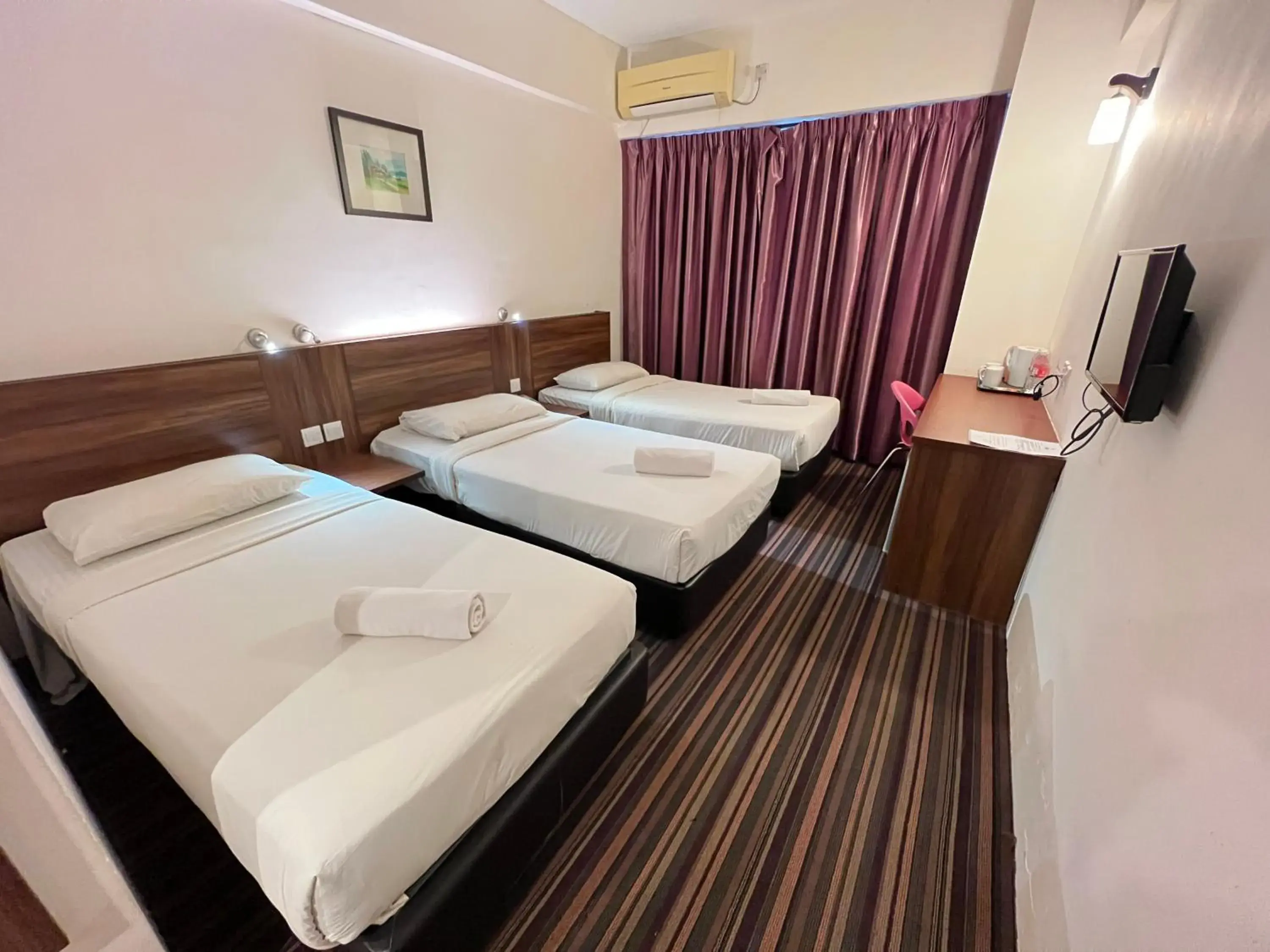 Bedroom, Bed in Hotel Yt Midtown Kuala Terengganu