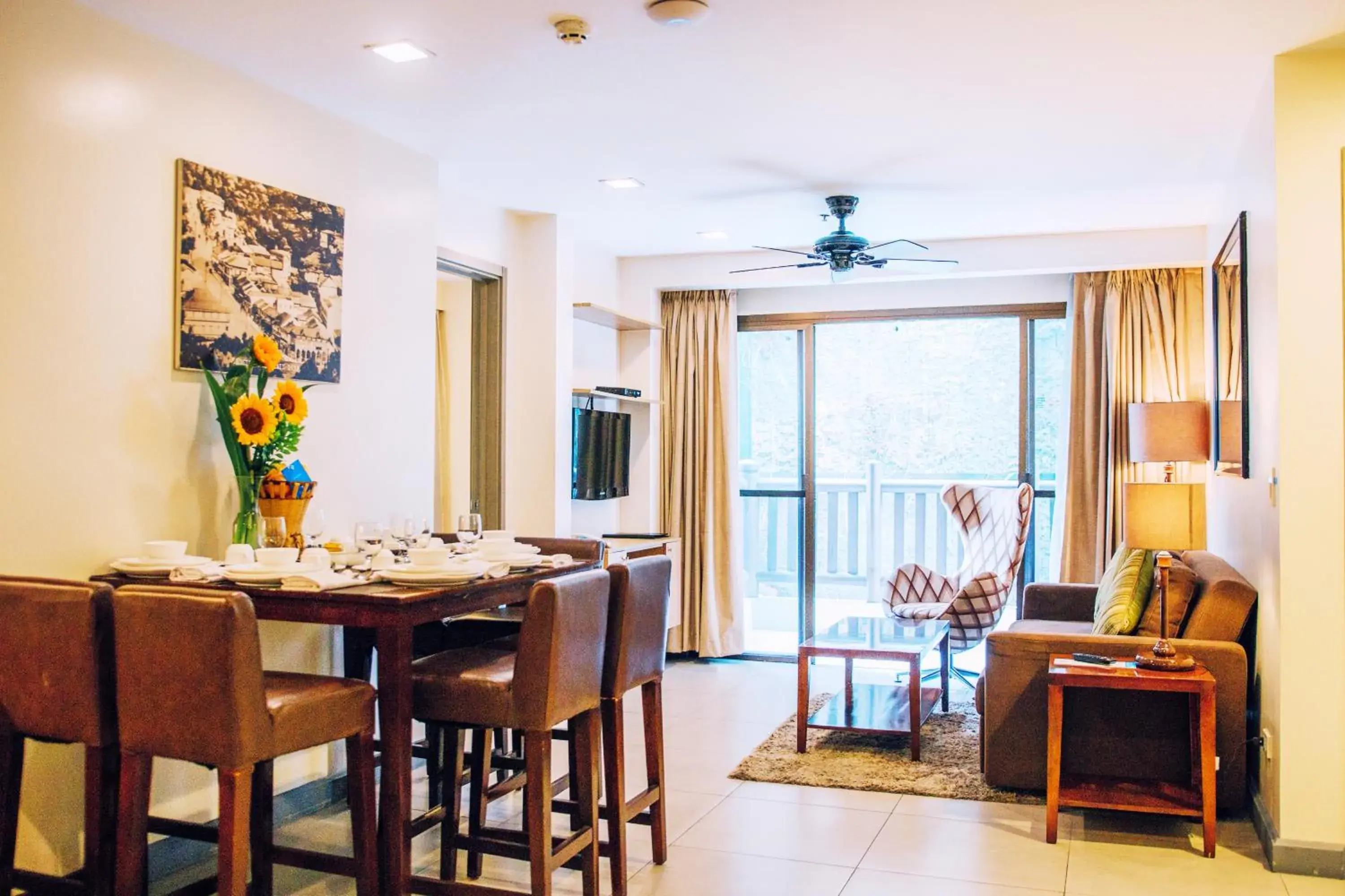 Living room in Azalea Residences Baguio Living room in Azalea Residences Baguio