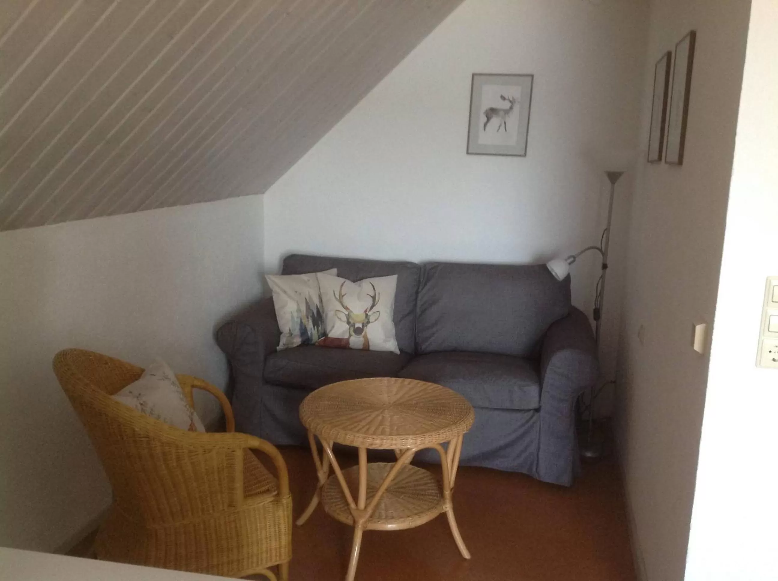 Seating area in zum Schwanen Garni