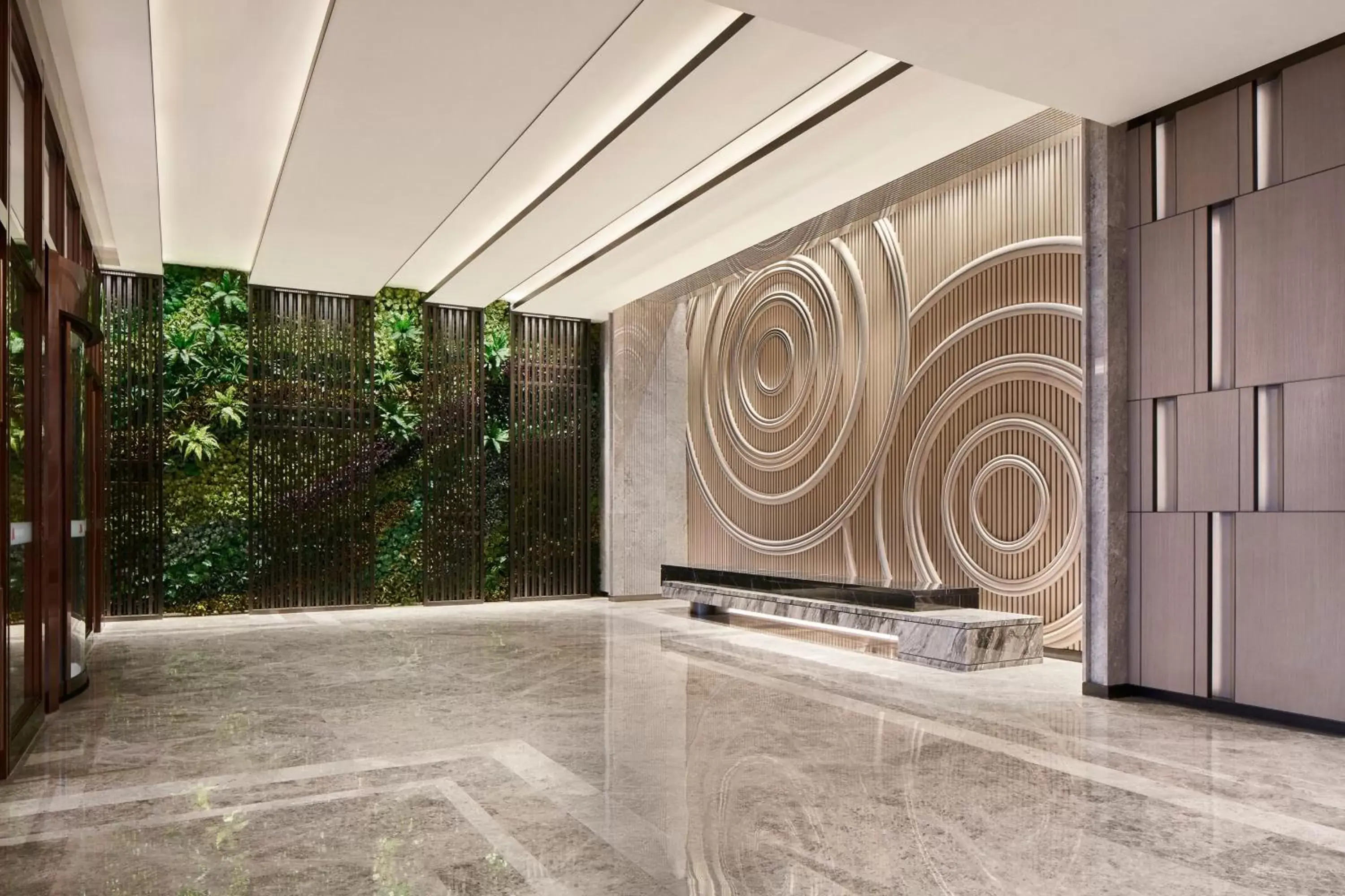 Lobby or reception in Foshan Marriott Hotel