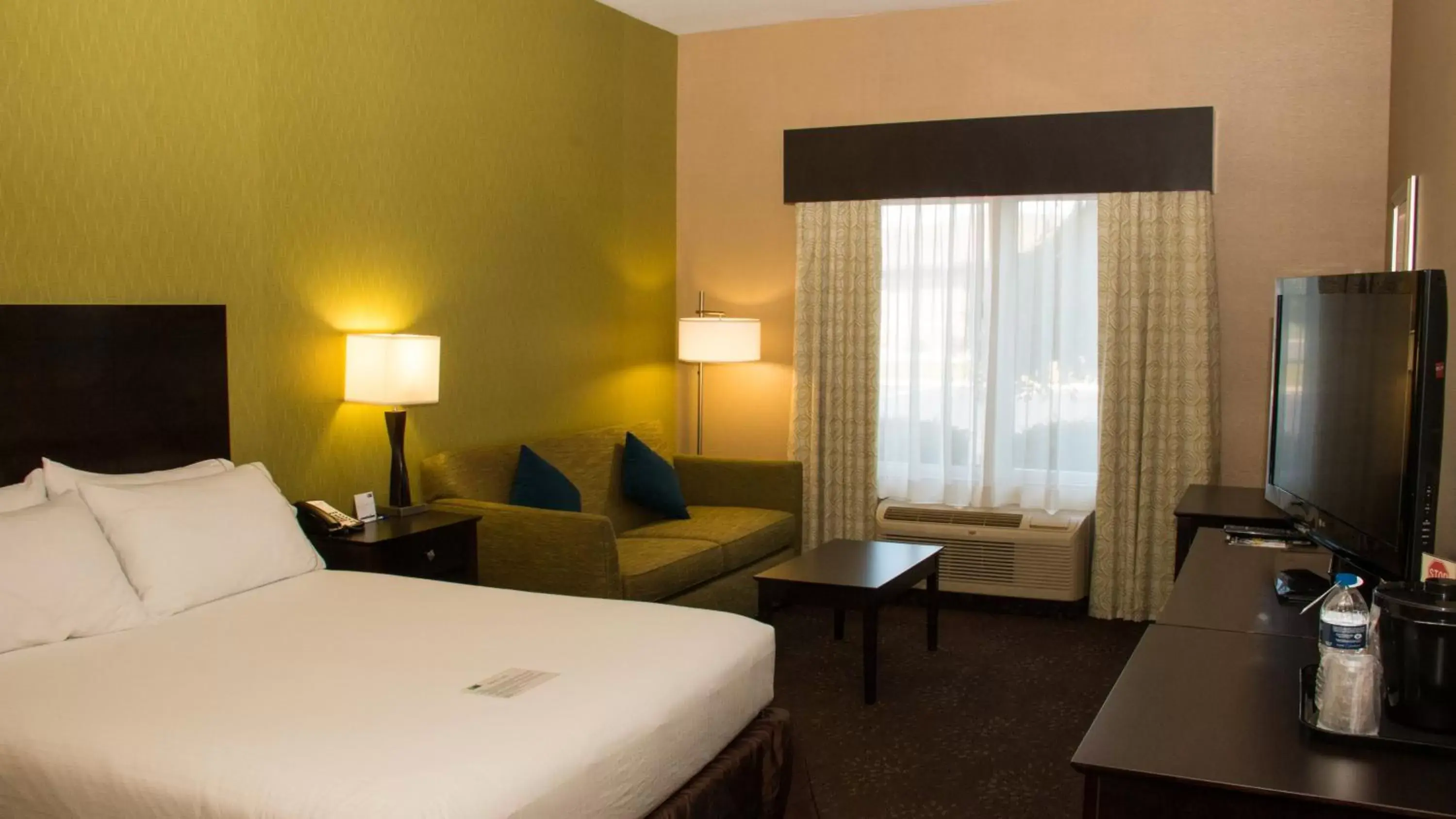 Photo of the whole room, Bed in Holiday Inn Express Hotel & Suites Saginaw, an IHG Hotel