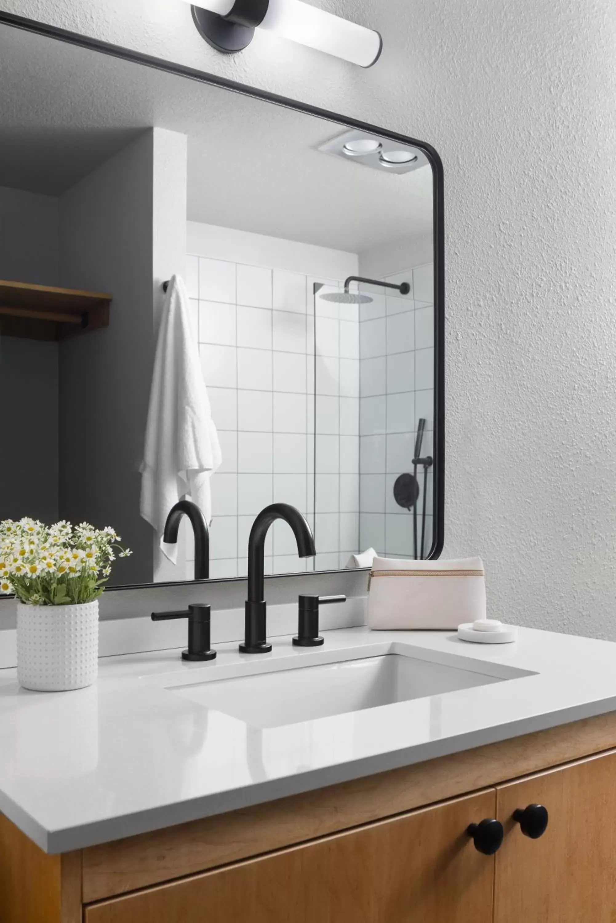 Bathroom in The Virginian Lodge