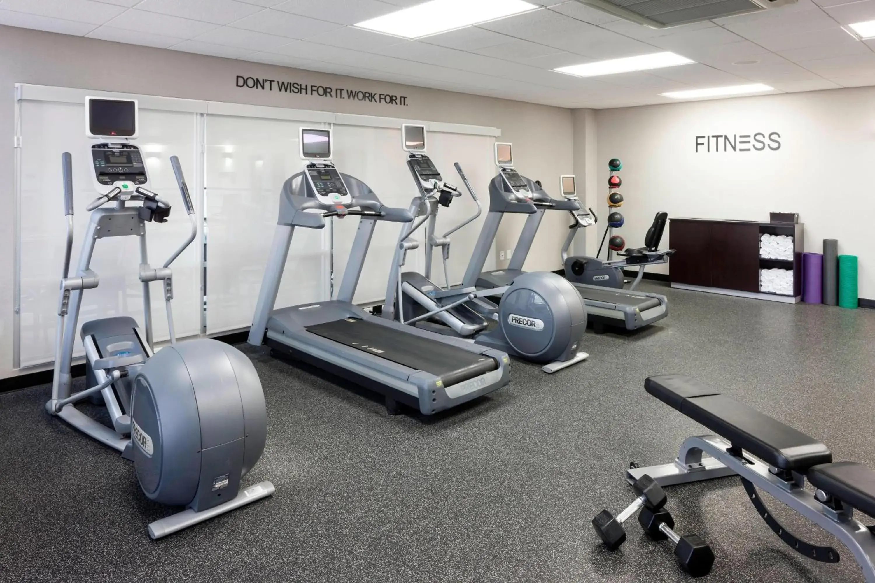 Fitness centre/facilities, Fitness Center/Facilities in Fairfield Inn & Suites by Marriott Austin Parmer Tech Ridge