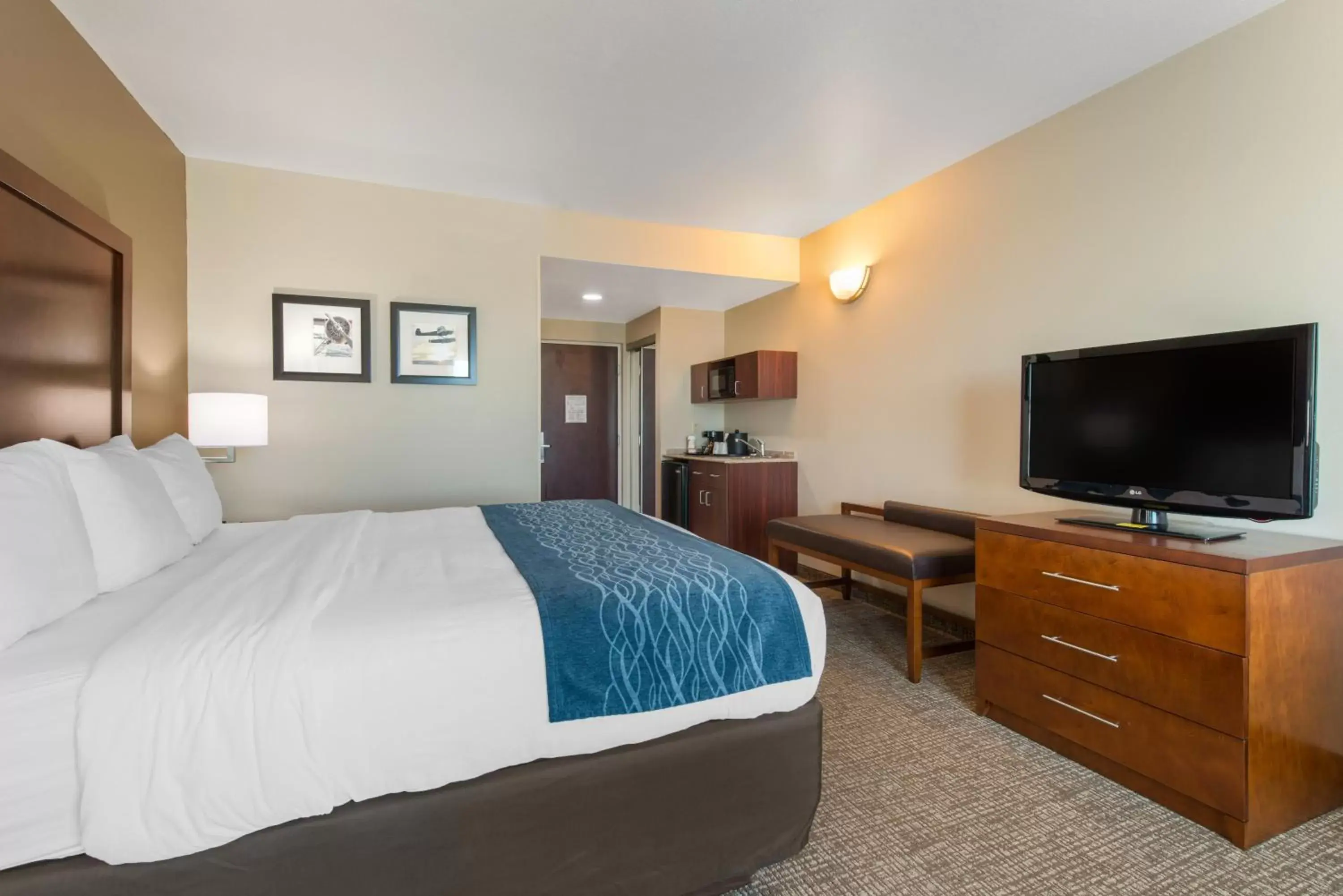 Bed in Comfort Inn & Suites Tavares North