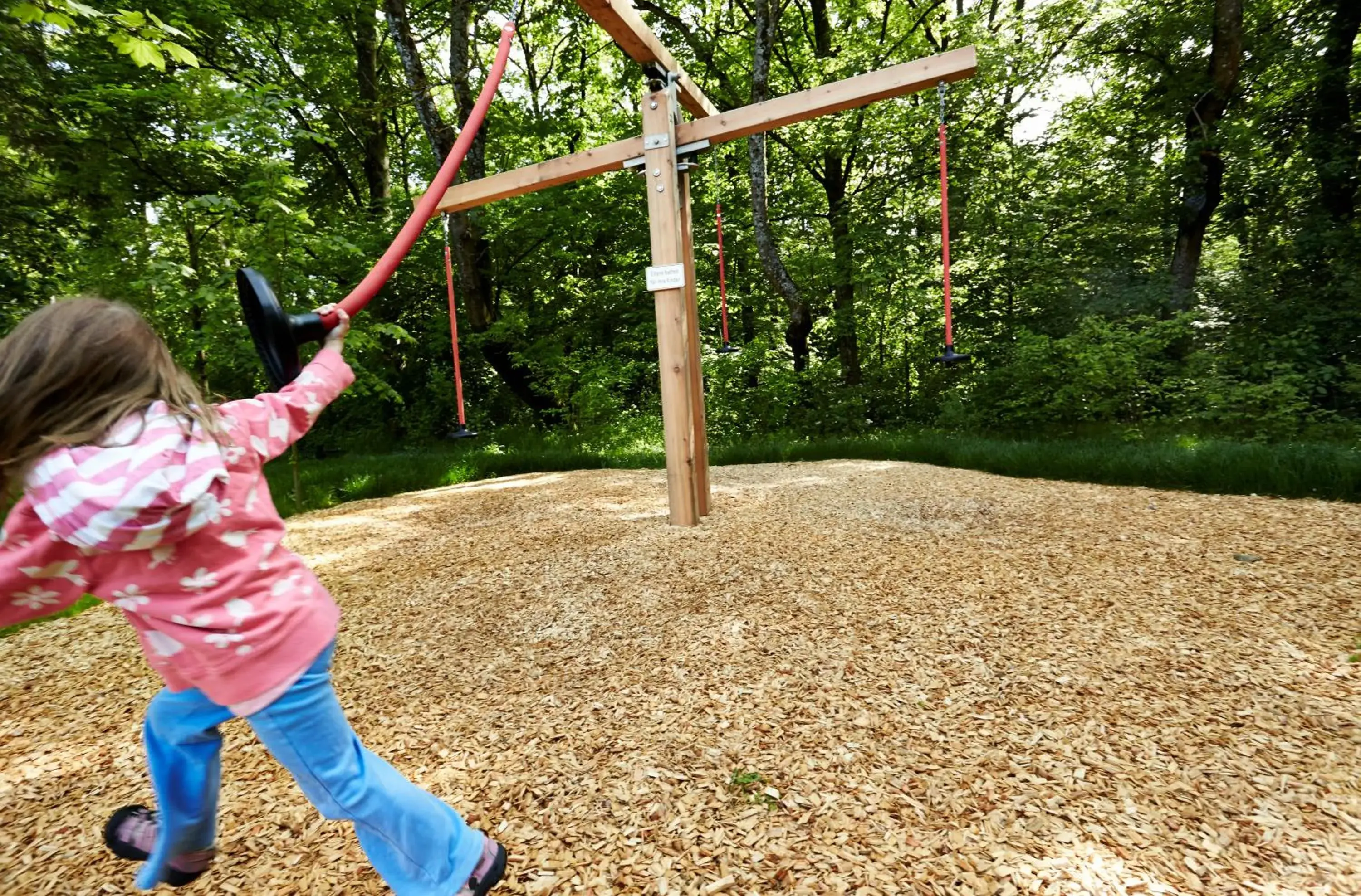 Children play ground, Children in Waldhotel Stuttgart