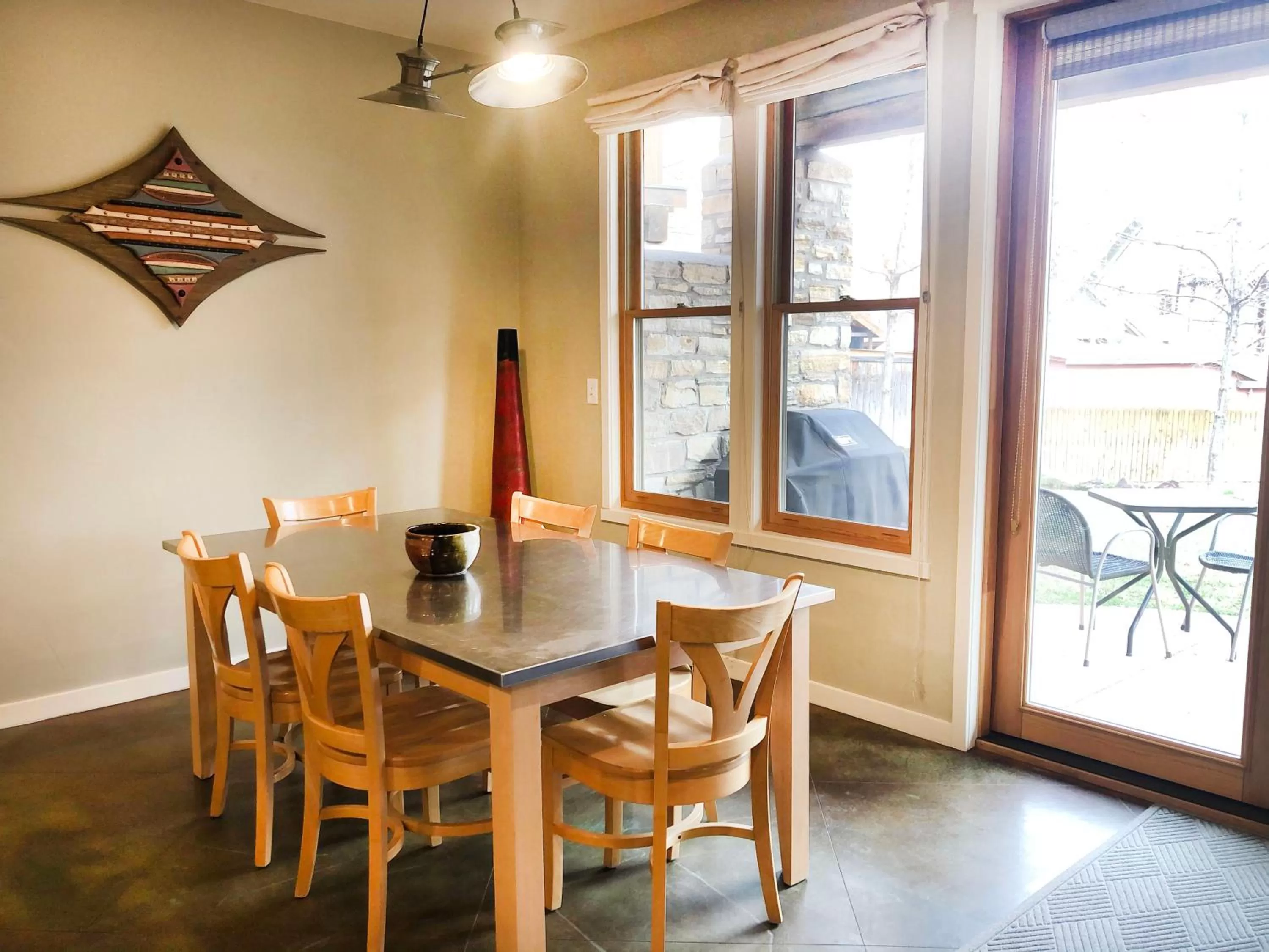Dining Area in Moab Springs Ranch