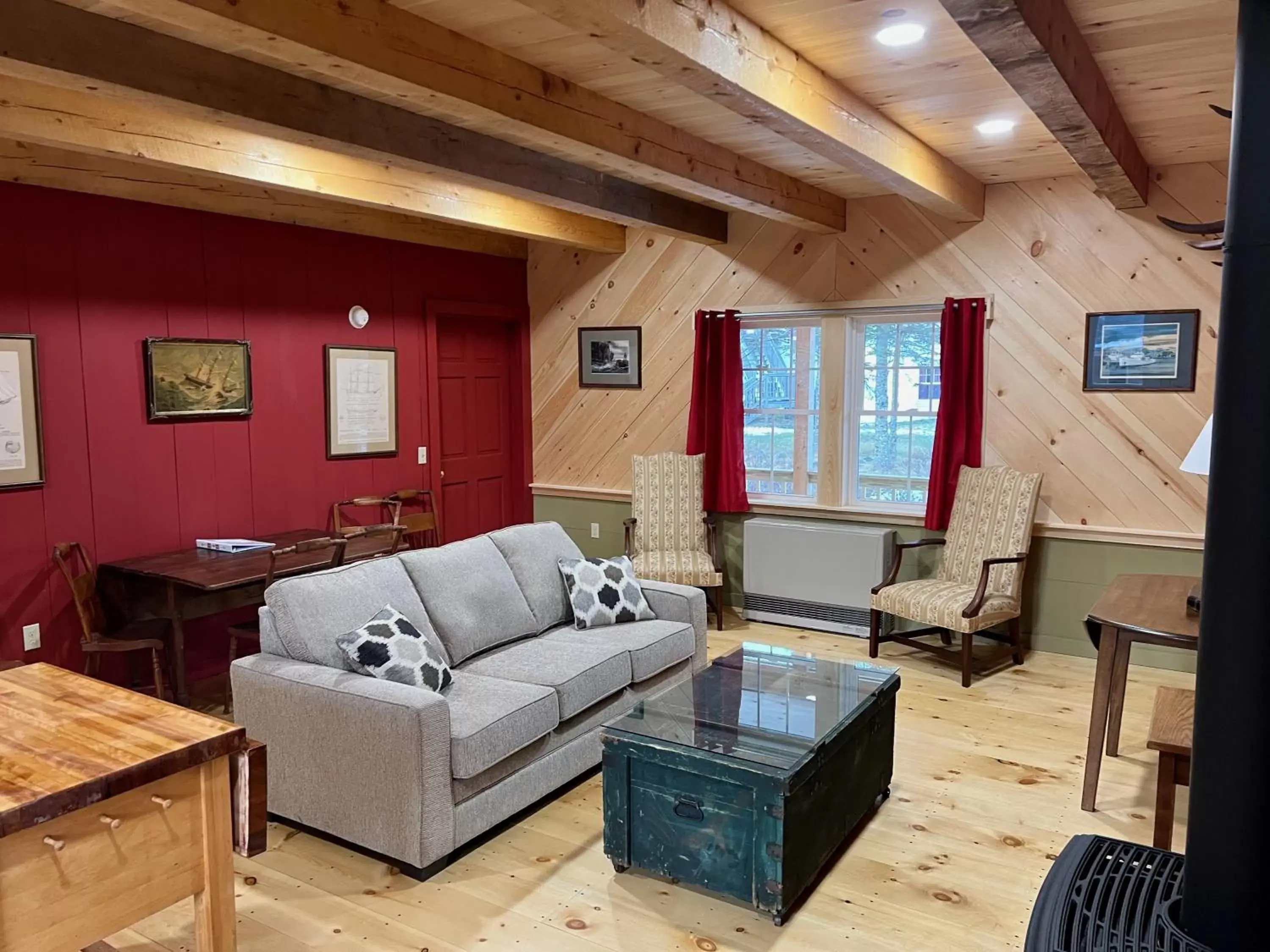 Living room, Seating Area in West Quoddy Station LLC
