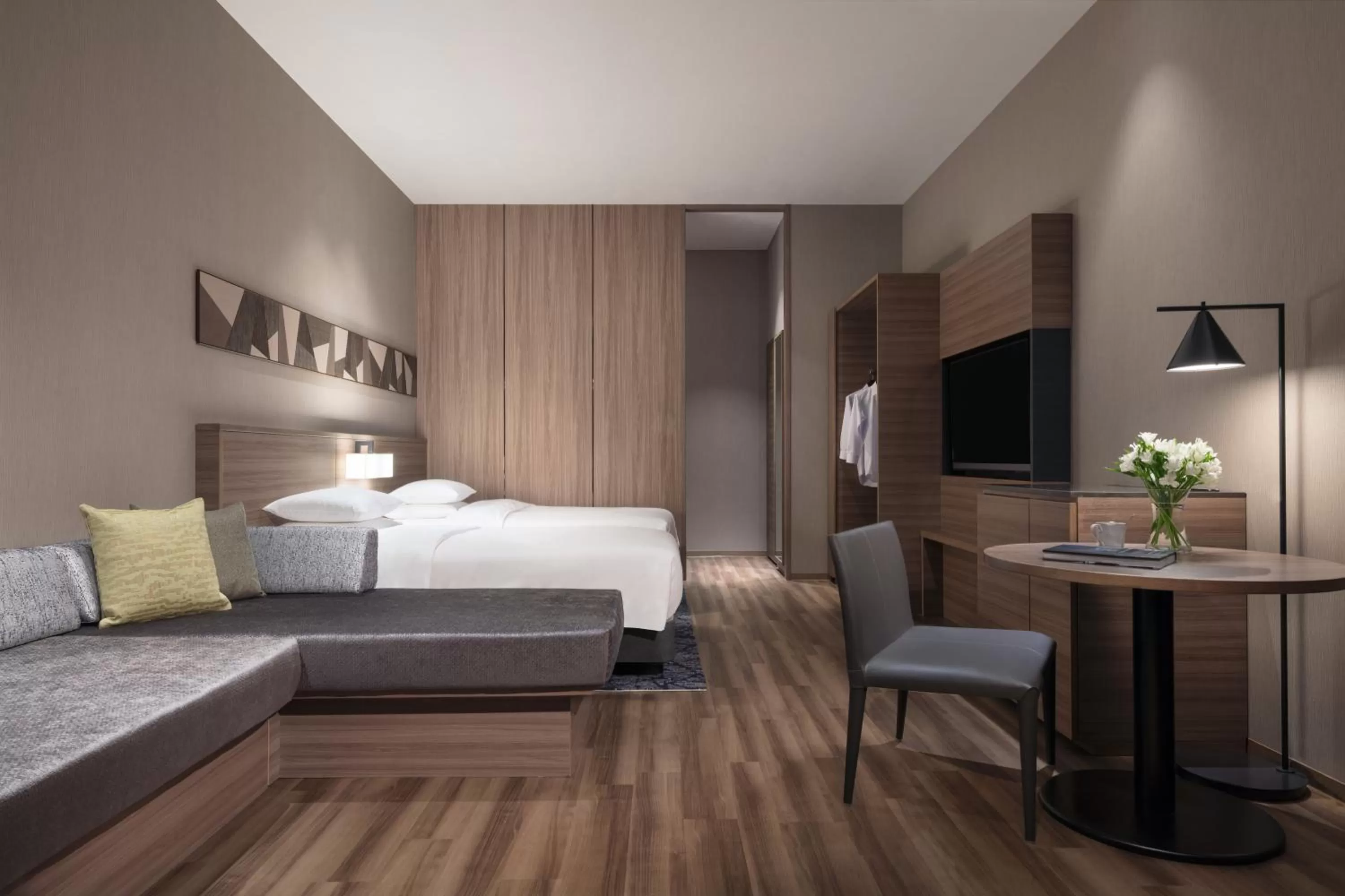 Photo of the whole room, Bed in Izu Marriott Hotel Shuzenji