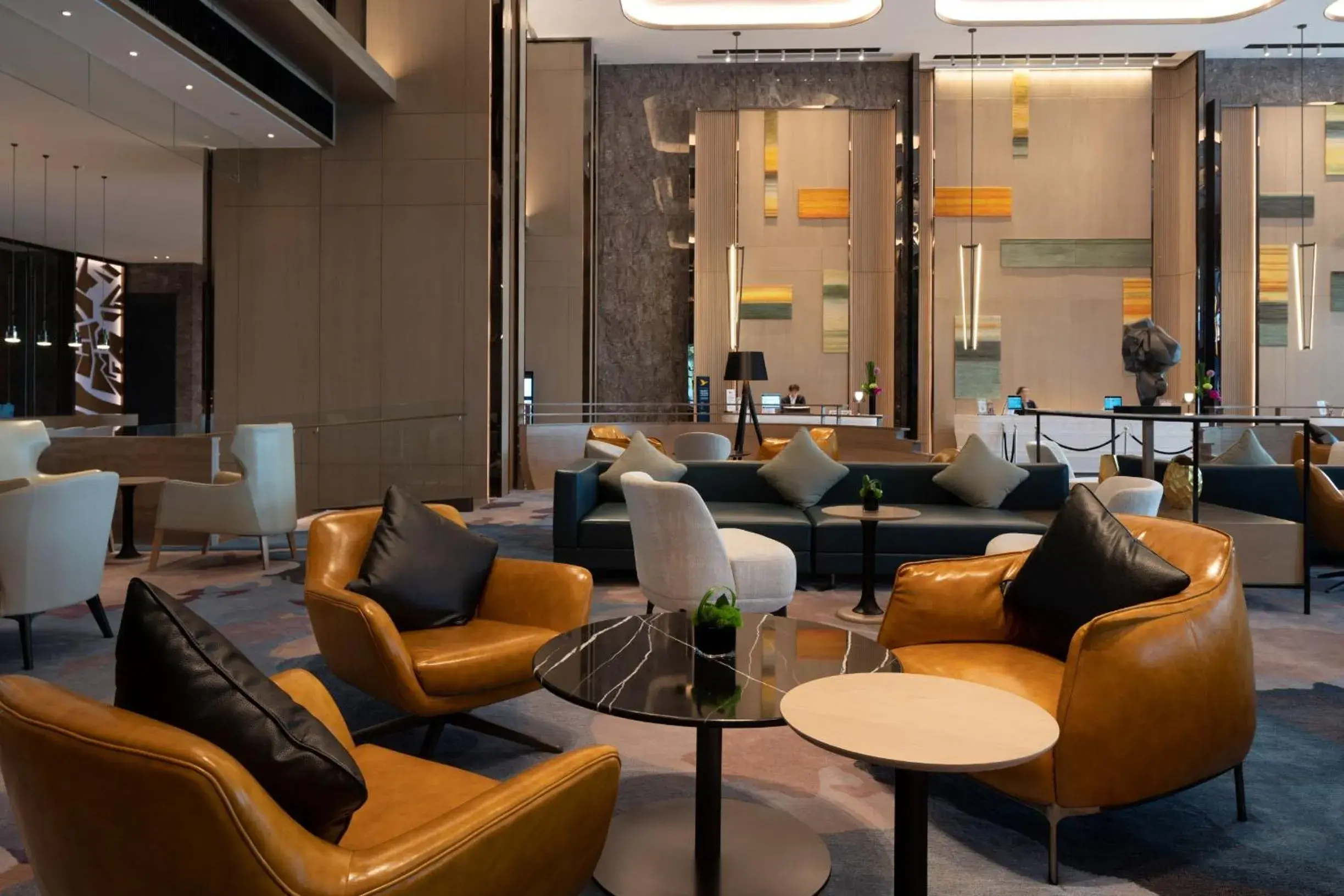 Lobby or reception, Lounge/Bar in Pullman Suzhou Zhonghui