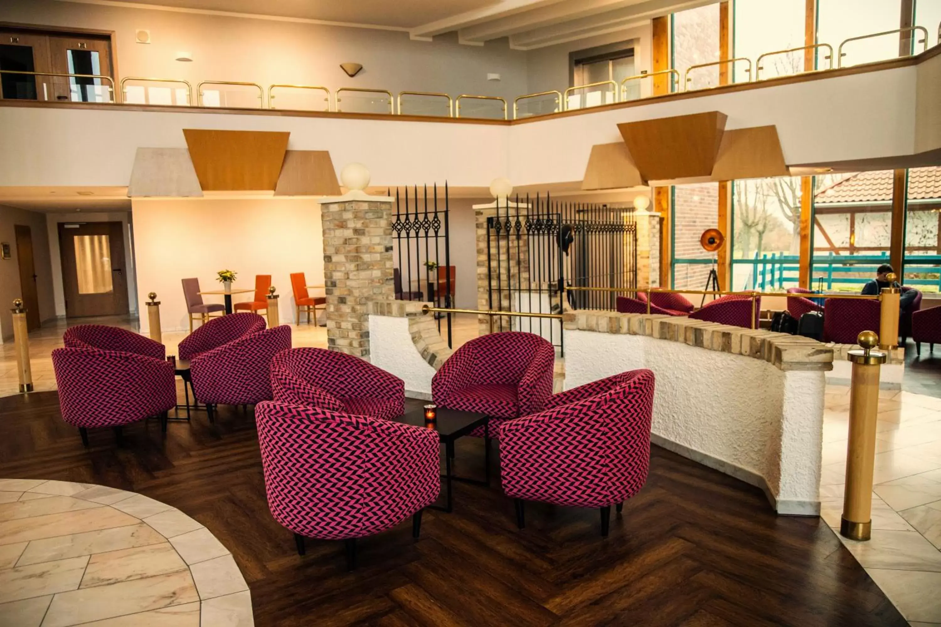 Lobby or reception, Lounge/Bar in Best Western Parkhotel Brehna-Halle