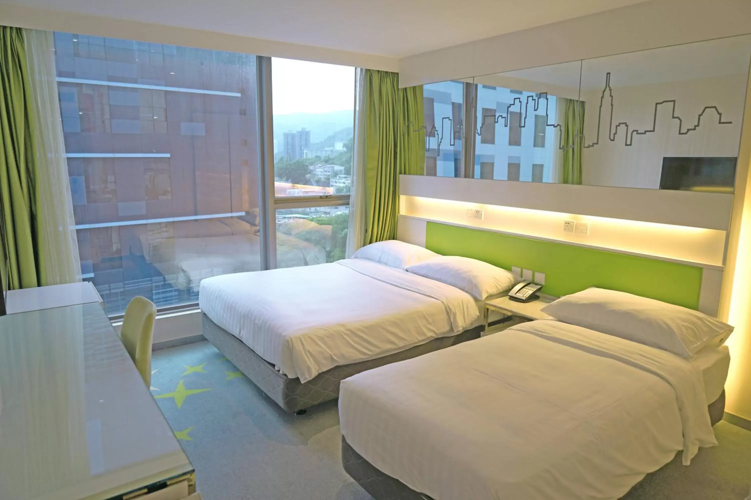 Photo of the whole room, Bed in Dorsett Tsuen Wan, Hong Kong