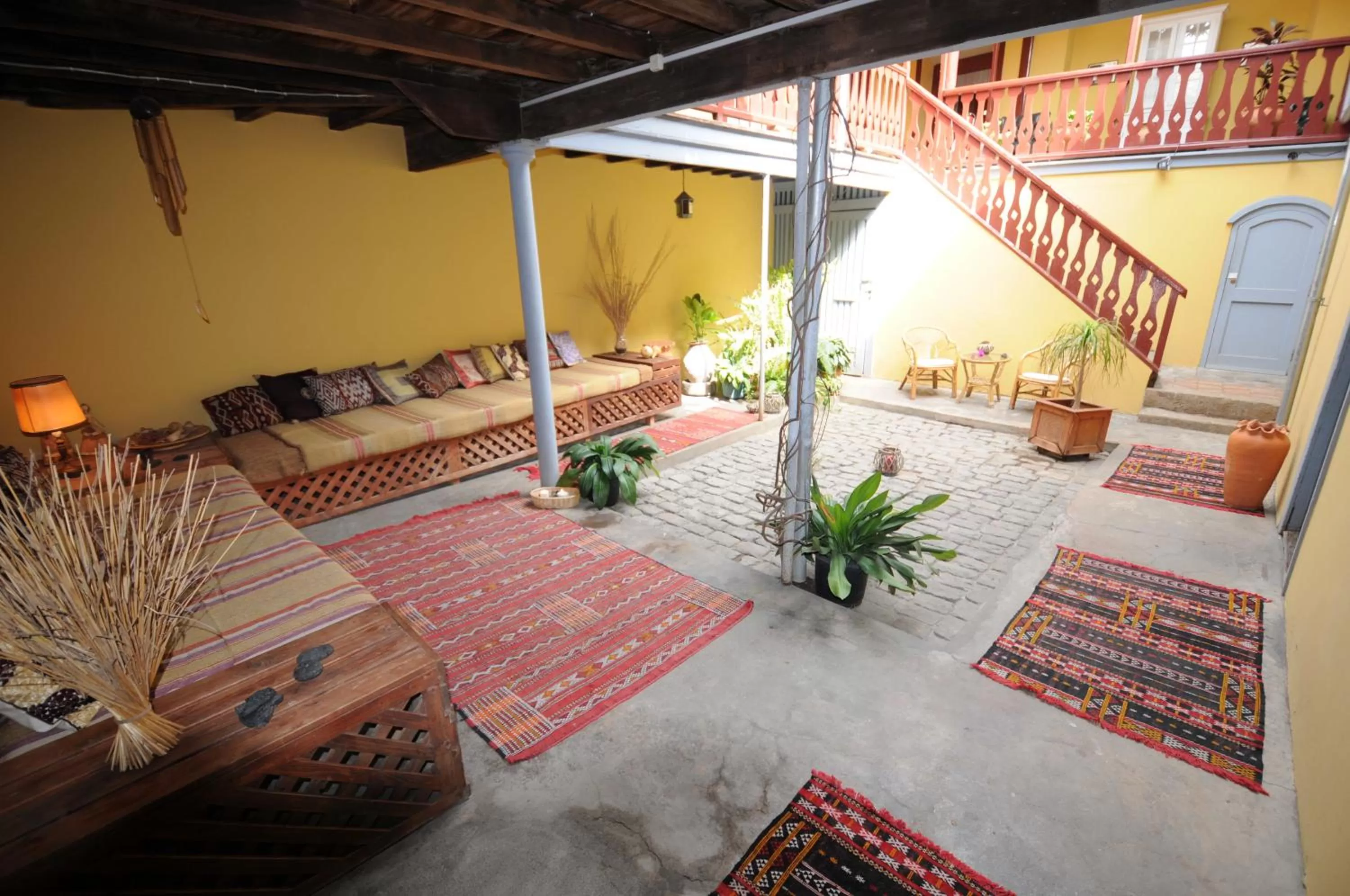 Patio in The Colonial Guest House