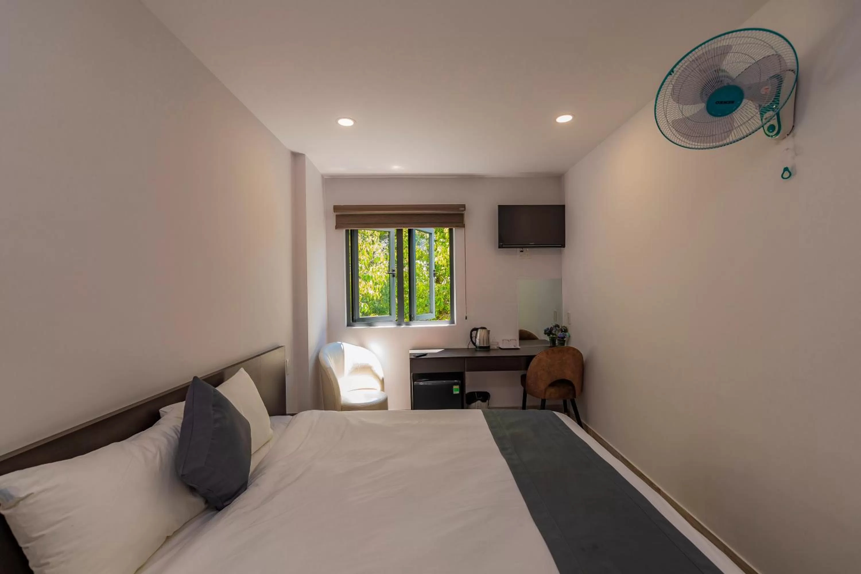 Bed in Khanh Uyen 3 Hotel