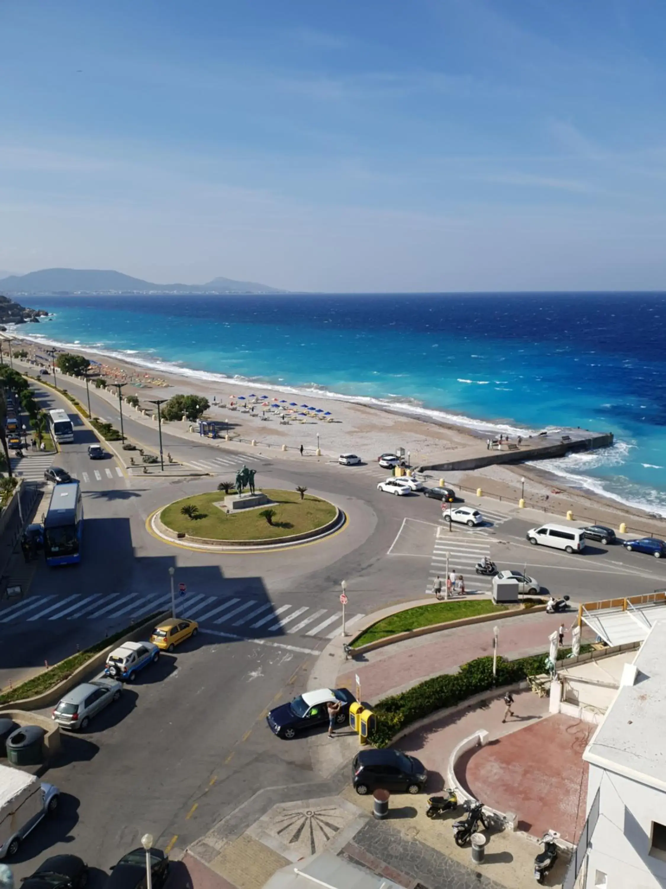 Beach, Bird's-eye View in Europa Hotel